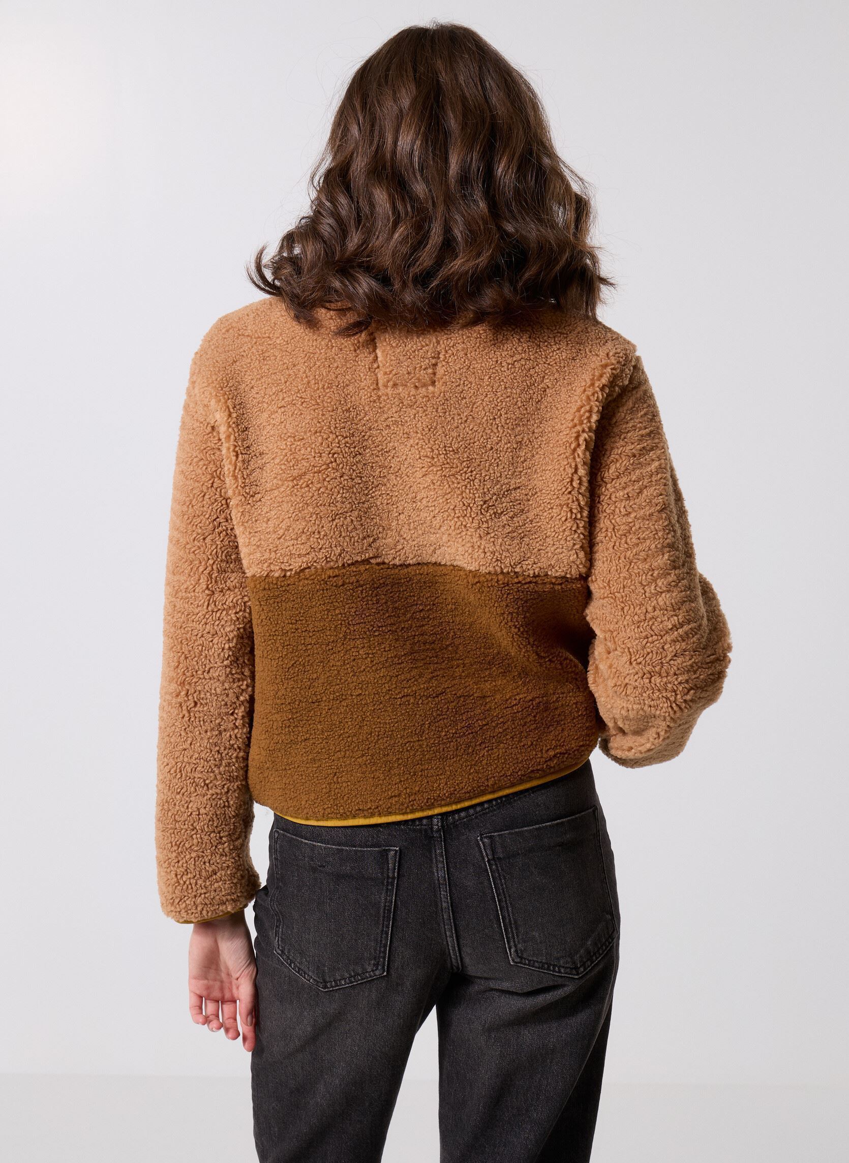 Pulls polaire Horizon Mock Neck Half Zip Flc femme marron Billabong Pulls polaire Horizon Mock Neck Half Zip Flc femme marron TRUFFLE