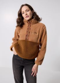 Pulls polaire Horizon Mock Neck Half Zip Flc femme marron Billabong Pulls polaire Horizon Mock Neck Half Zip Flc femme marron TRUFFLE