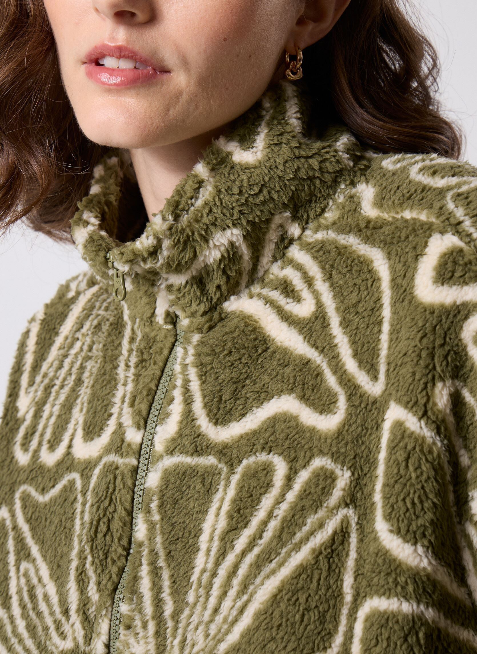 Pulls polaire First Light Sherpa Cf Zip femme vert Billabong Pulls polaire First Light Sherpa Cf Zip femme vert MARTINI OLIVE