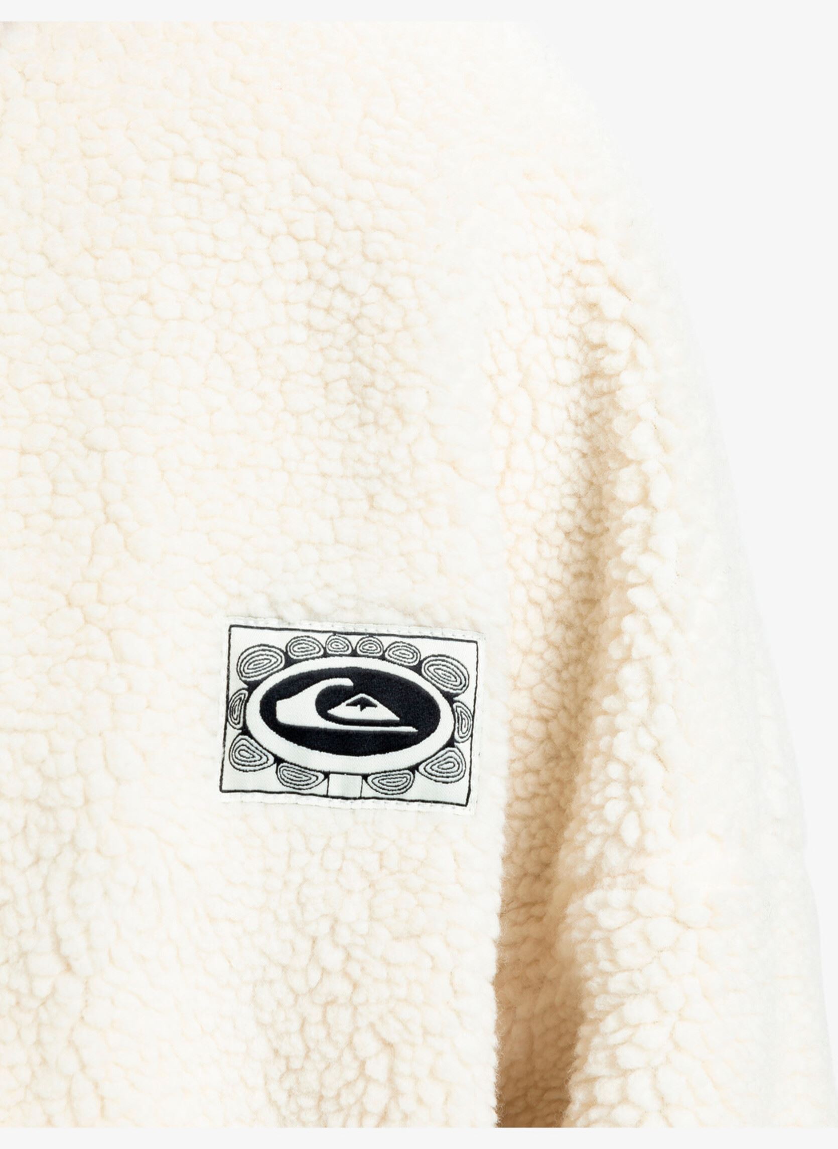 Vestes polaires Minto Sherpa femme blanc Quiksilver Vestes polaires Minto Sherpa femme blanc Snow white