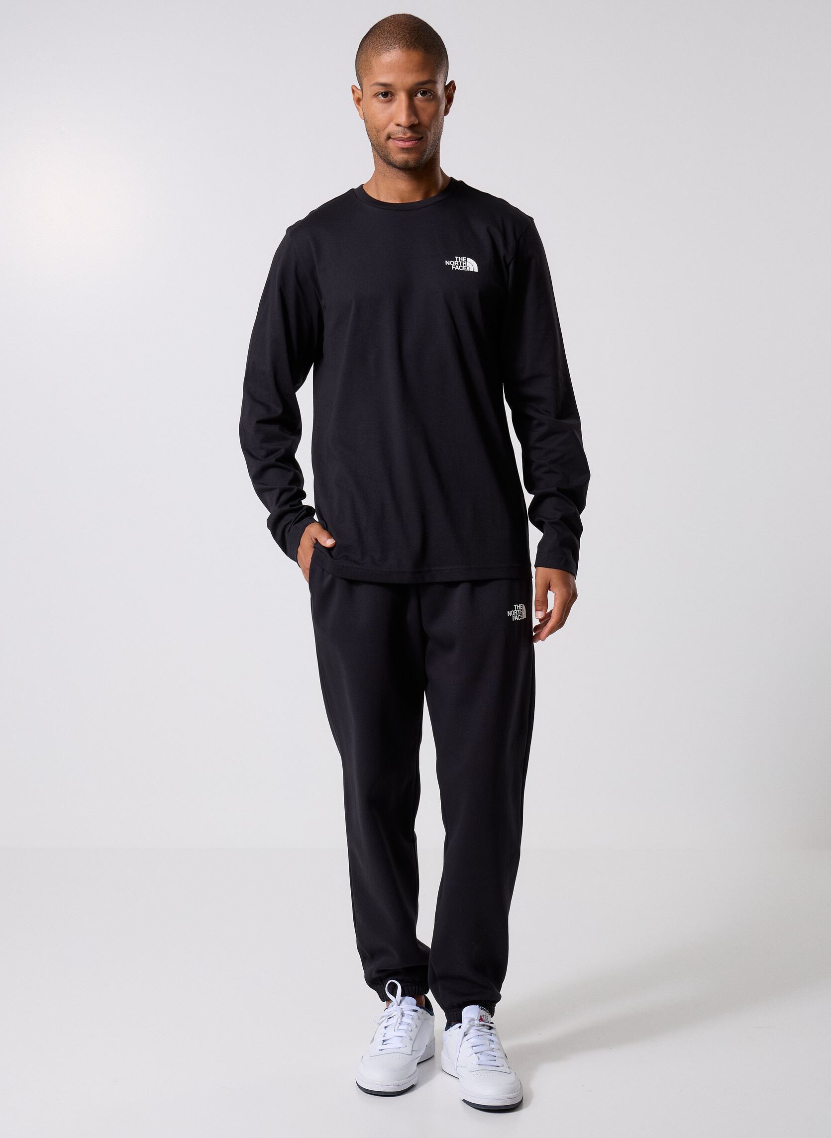 Camisetas de manga larga M L/S Simple Dome Tee NF0A87QNJK31 hombre negro The North Face Camisetas de manga larga M L/S Simple Dome Tee NF0A87QNJK31 hombre negro TNF BLACK
