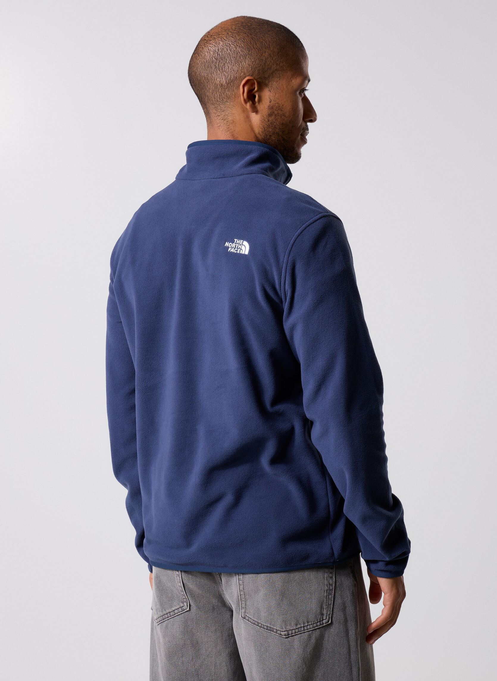 Fleece-Pullover M Glacier Fleece 1/4 Zip Jacket herren blau The North Face Fleece-Pullover M Glacier Fleece 1/4 Zip Jacket herren blau SUMMIT NAVY