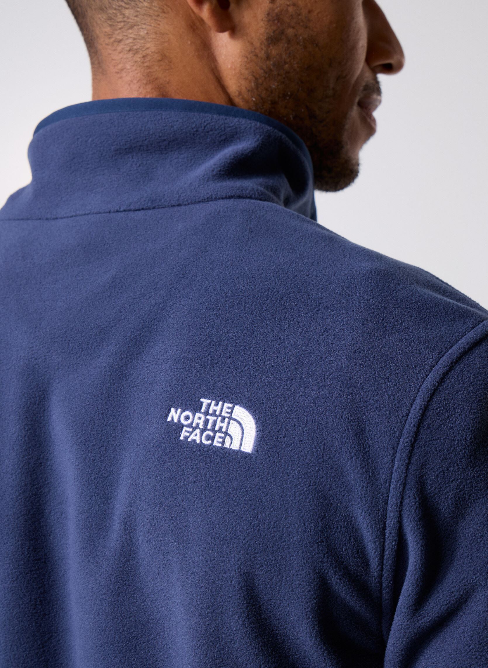 Fleece-Pullover M Glacier Fleece 1/4 Zip Jacket herren blau The North Face Fleece-Pullover M Glacier Fleece 1/4 Zip Jacket herren blau SUMMIT NAVY