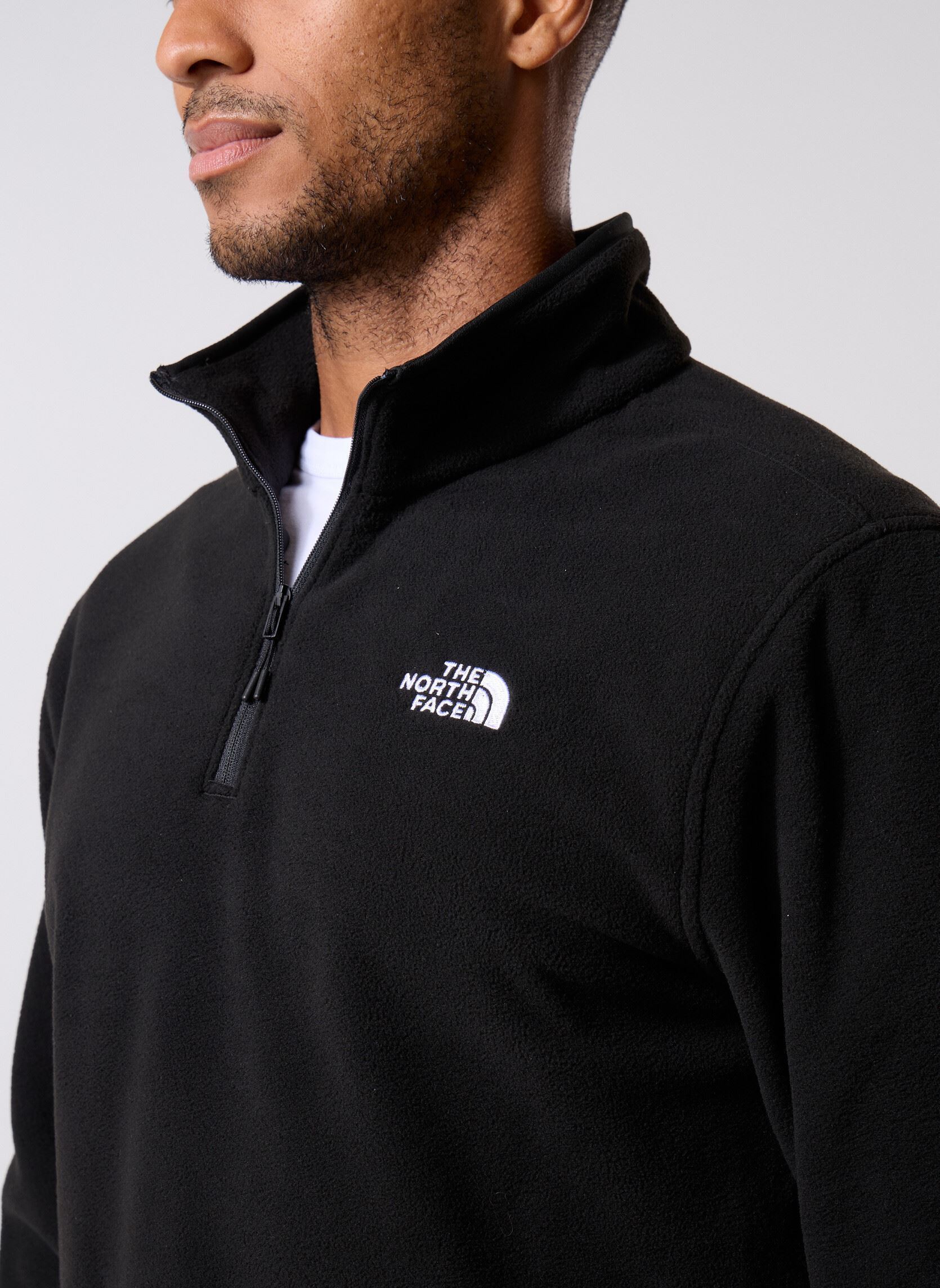 Pulls polaires M Glacier Fleece 1/4 Zip Jacket homme noir The North Face Pulls polaires M Glacier Fleece 1/4 Zip Jacket homme noir TNF BLACK