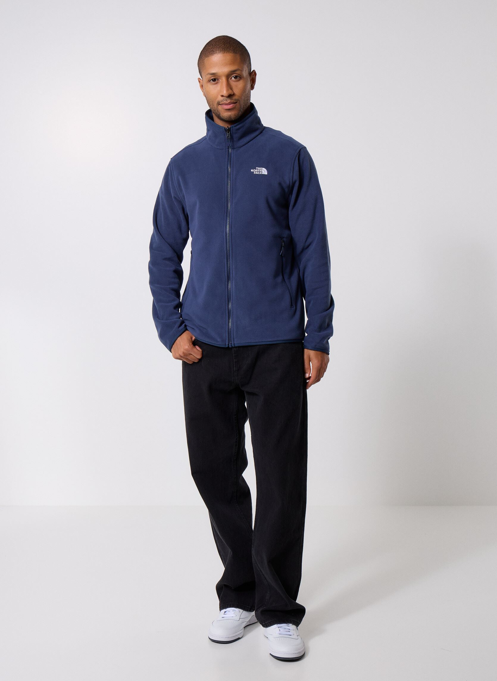 Fleece-Pullover M Glacier Fleece Jacket herren blau The North Face Fleece-Pullover M Glacier Fleece Jacket herren blau SUMMIT NAVY