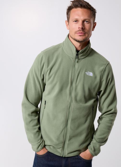 The North Face Pulls polaires M Glacier Fleece Jacket homme vert