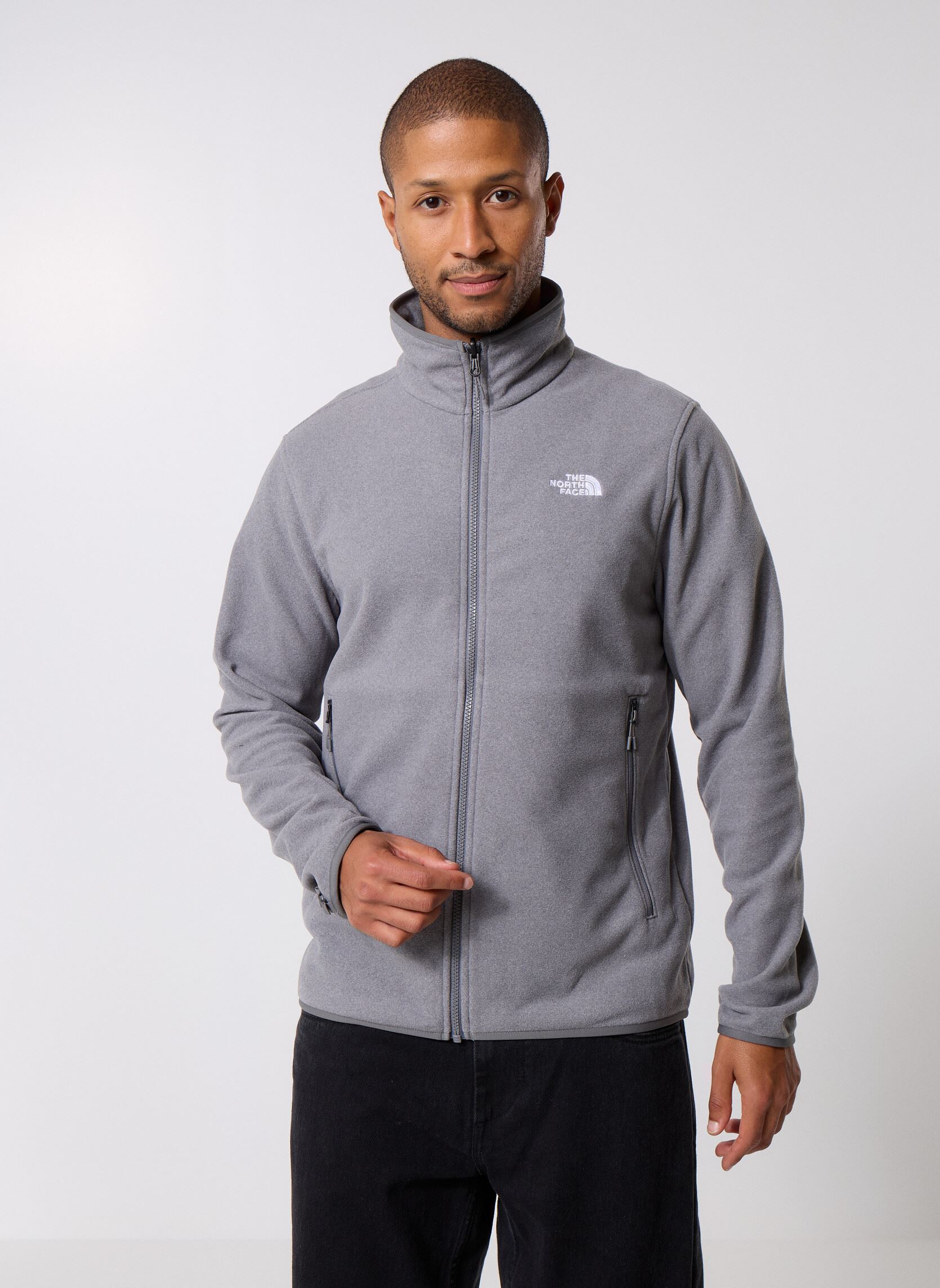 Sweat shirt The North Face NF0A8D0RJK31 FLC JKT IT - vue 4