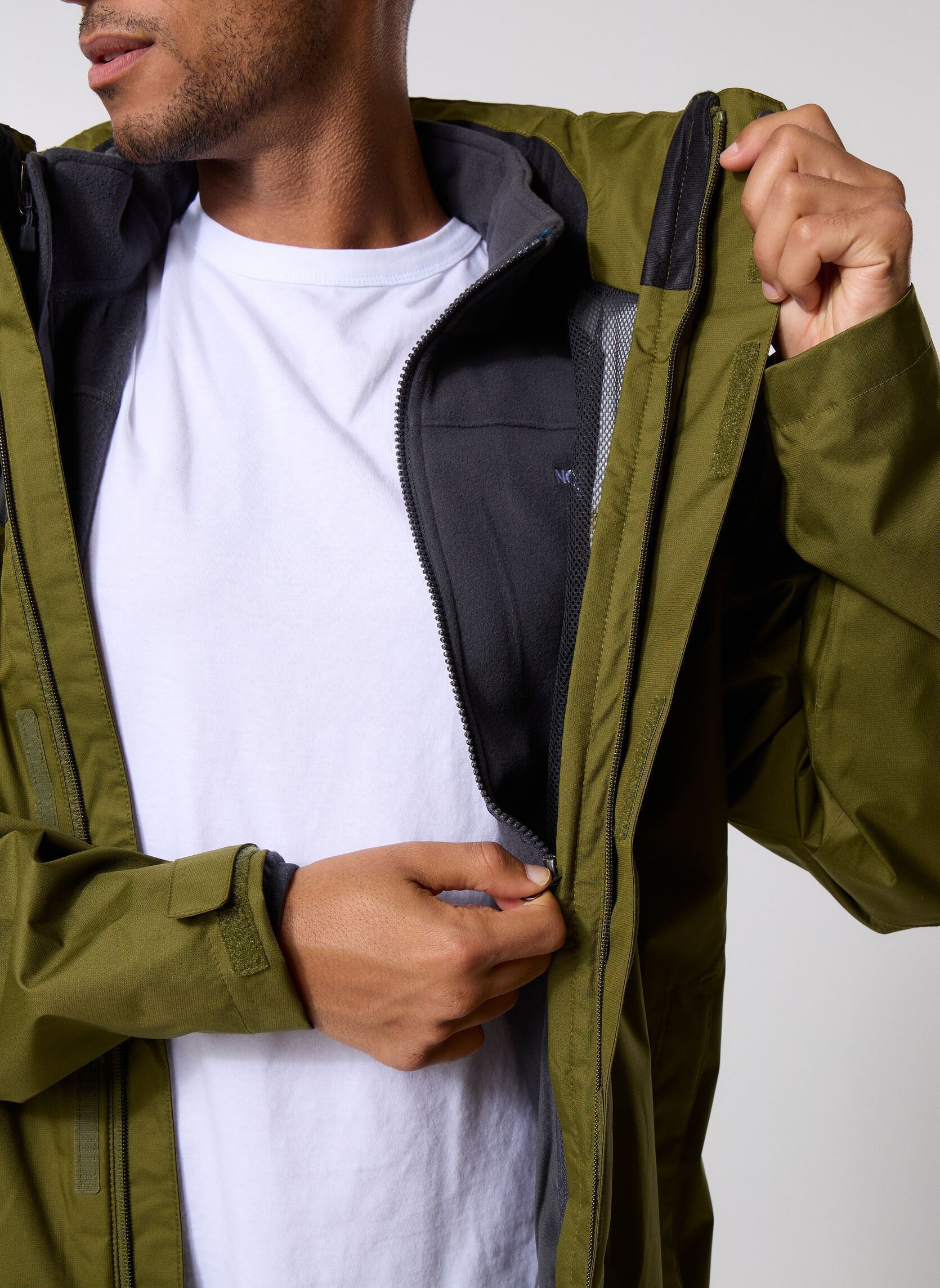 Wasserdichte Jacken M Evolve Ii Triclimate Jacket - Eu herren grün The North Face Wasserdichte Jacken M Evolve Ii Triclimate Jacket - Eu herren grün FOREST OLIVE/ASPHALT GR