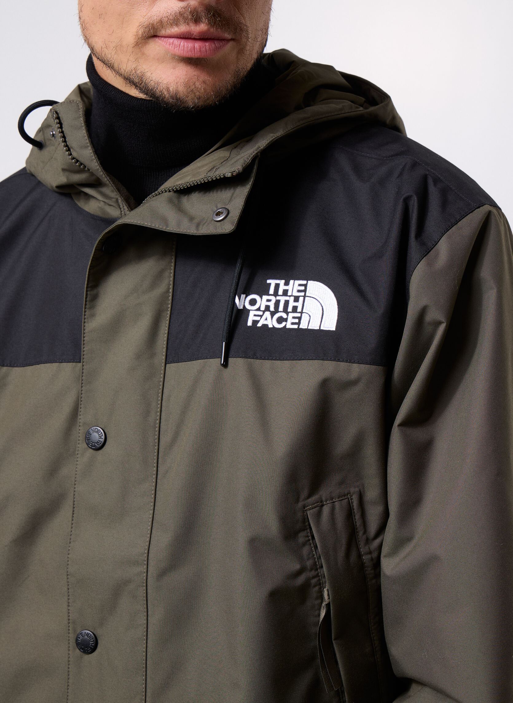 Vestes imperméables M Reign On Jacket homme vert The North Face Vestes imperméables M Reign On Jacket homme vert NEW TAUPE GREEN/TNF BLACK
