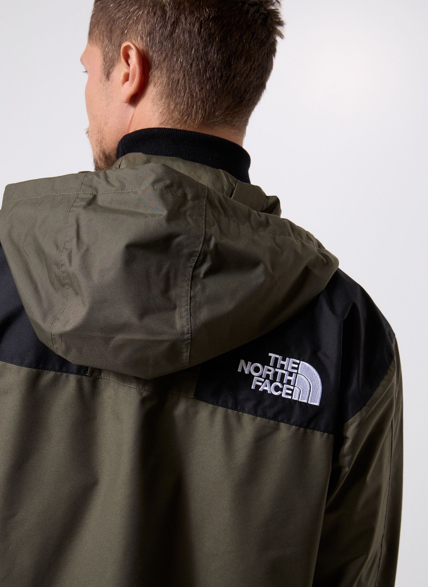 Vestes imperméables M Reign On Jacket homme vert The North Face Vestes imperméables M Reign On Jacket homme vert NEW TAUPE GREEN/TNF BLACK