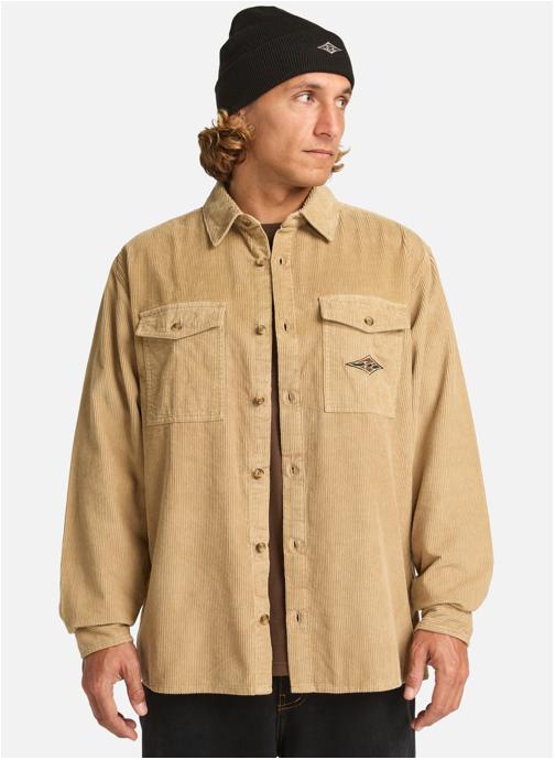 Billabong Chemises Chemise manches longues BONG DAYS homme beige