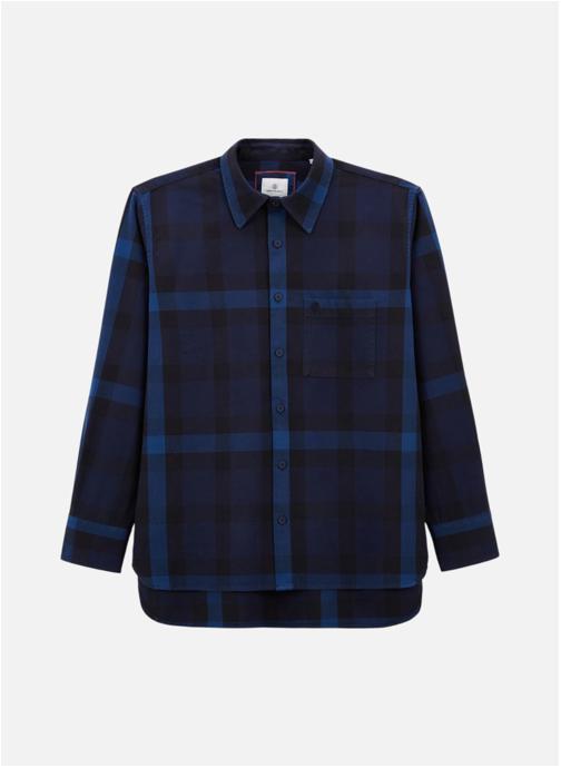 Serge Blanco Chemises Amsterdam homme bleu