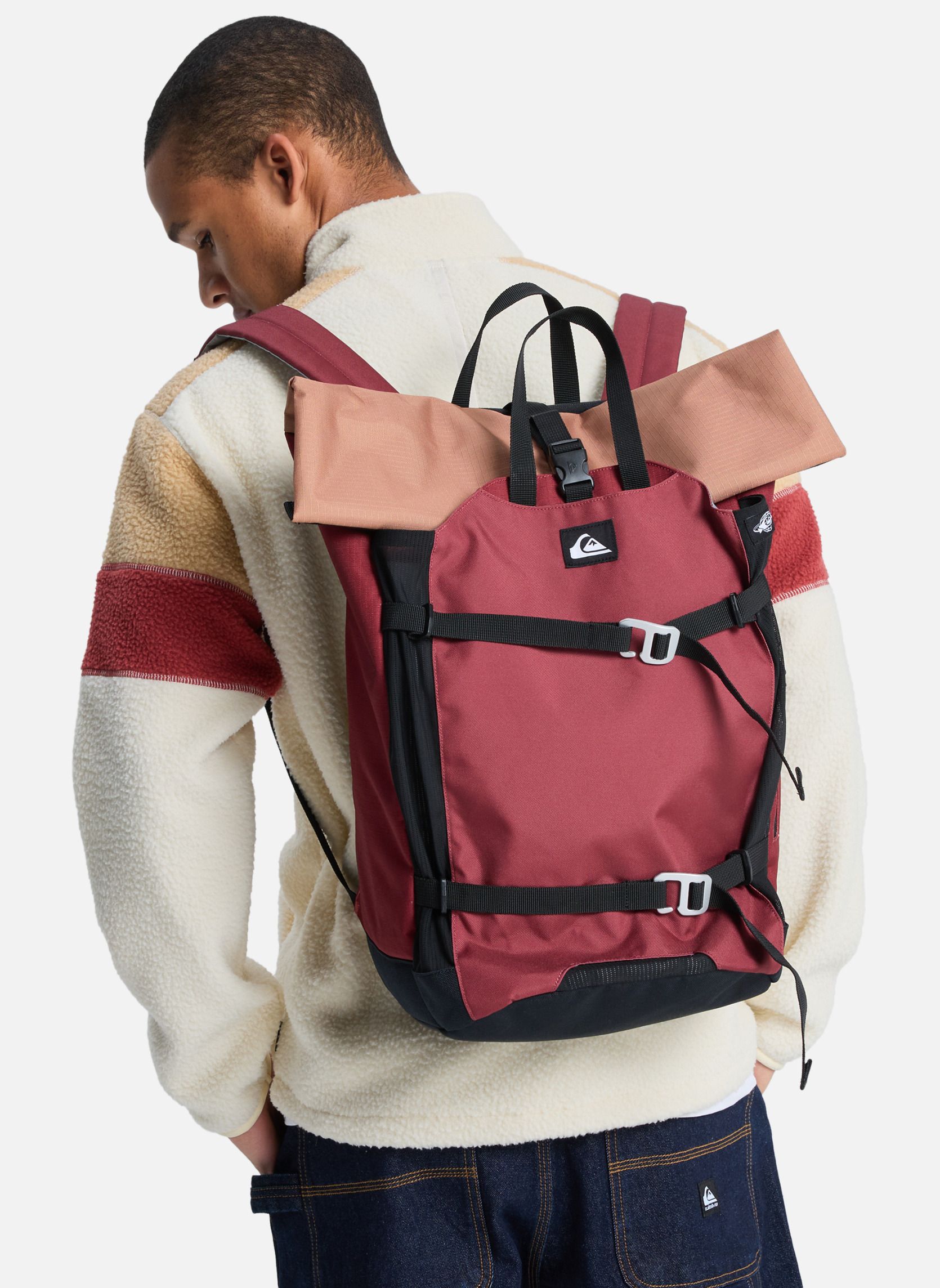 Sacs à dos New Secret Sesh homme rouge Quiksilver Sacs à dos New Secret Sesh homme rouge Rouge