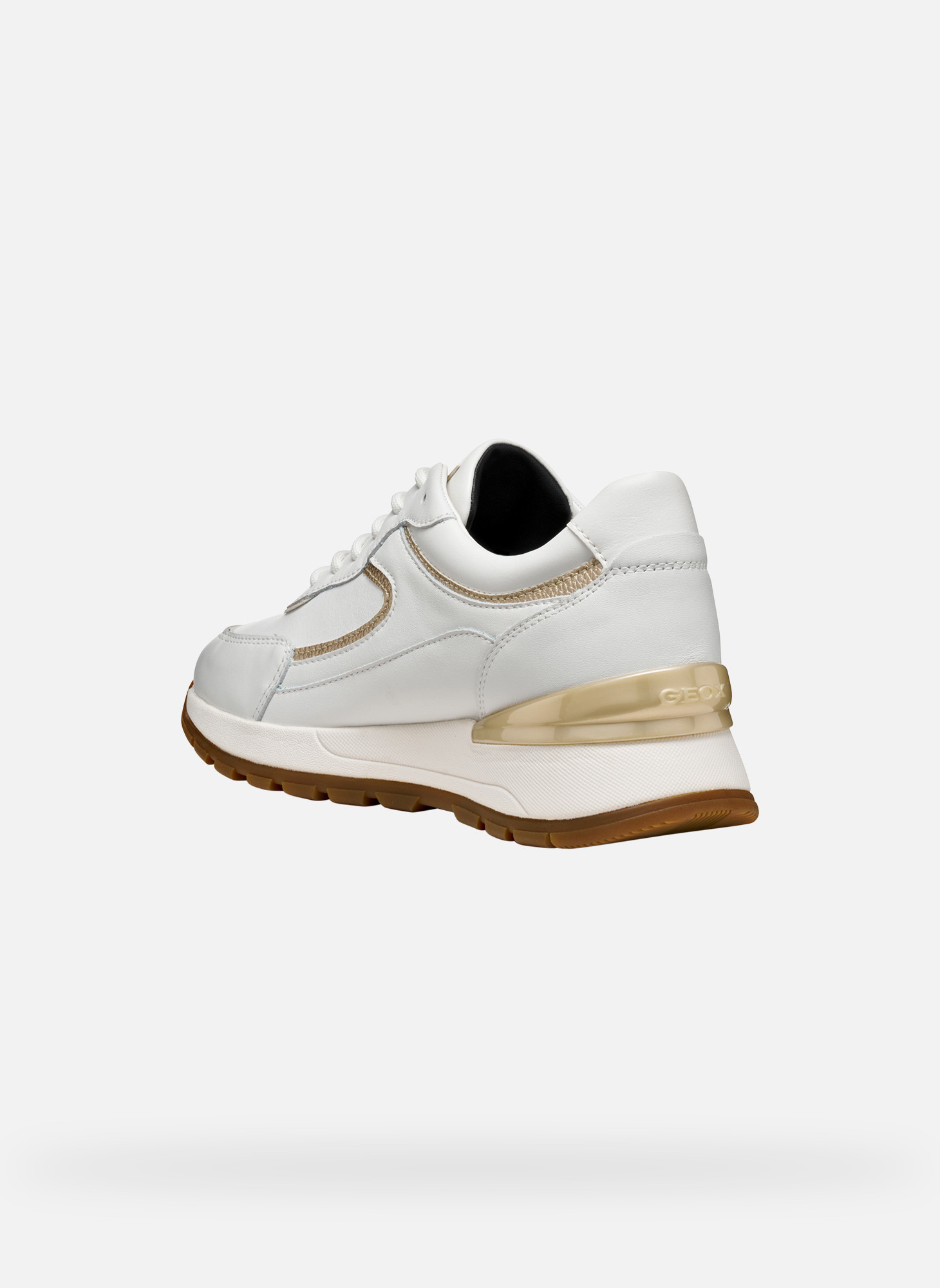 Baskets basses D DESYA B ABX femme blanc Geox Baskets basses D DESYA B ABX femme blanc Blanc
