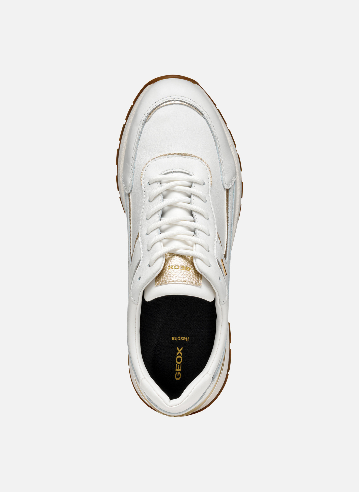Baskets basses D DESYA B ABX femme blanc Geox Baskets basses D DESYA B ABX femme blanc Blanc