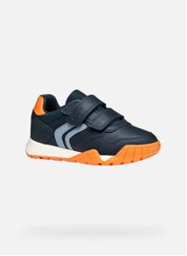 Baskets basses J RANN-E BOY garçon bleu Geox Baskets basses J RANN-E BOY garçon bleu Bleu marine
