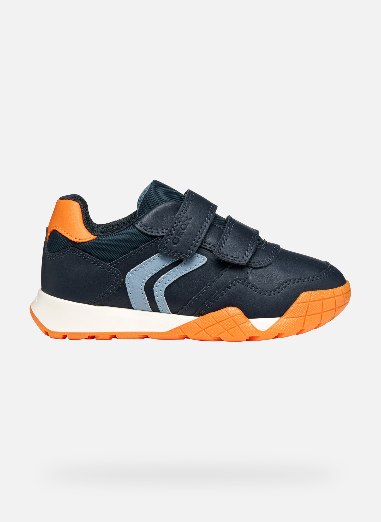 Baskets basses J RANN-E BOY garçon bleu Geox Baskets basses J RANN-E BOY garçon bleu Bleu marine