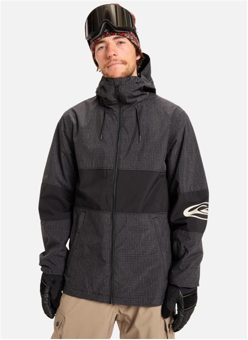 Quiksilver Blousons High In The Hood homme noir