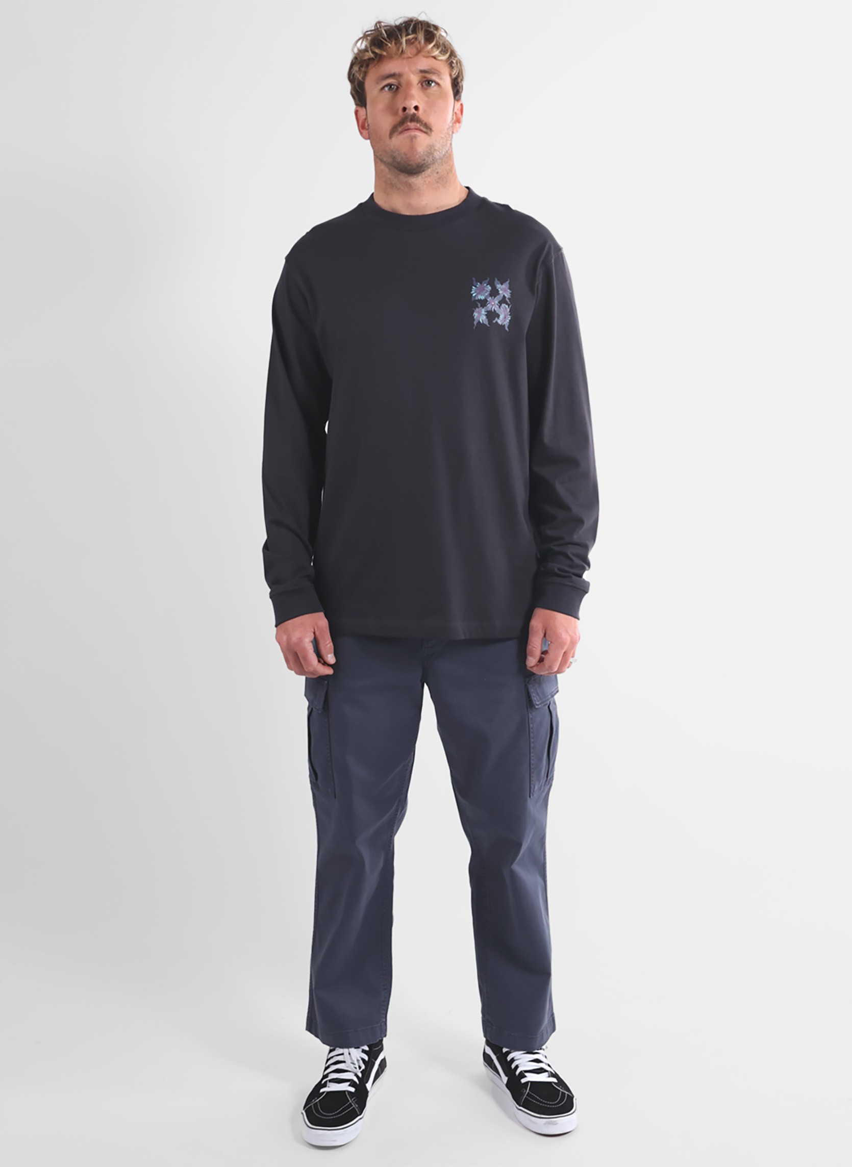 Tee-shirt Manches Longues OXBOW Eternal - Coton Bio épais 220 G/m² - Graphisme Dos Et Poitrine - Style Classique Hiver 2025 - 10