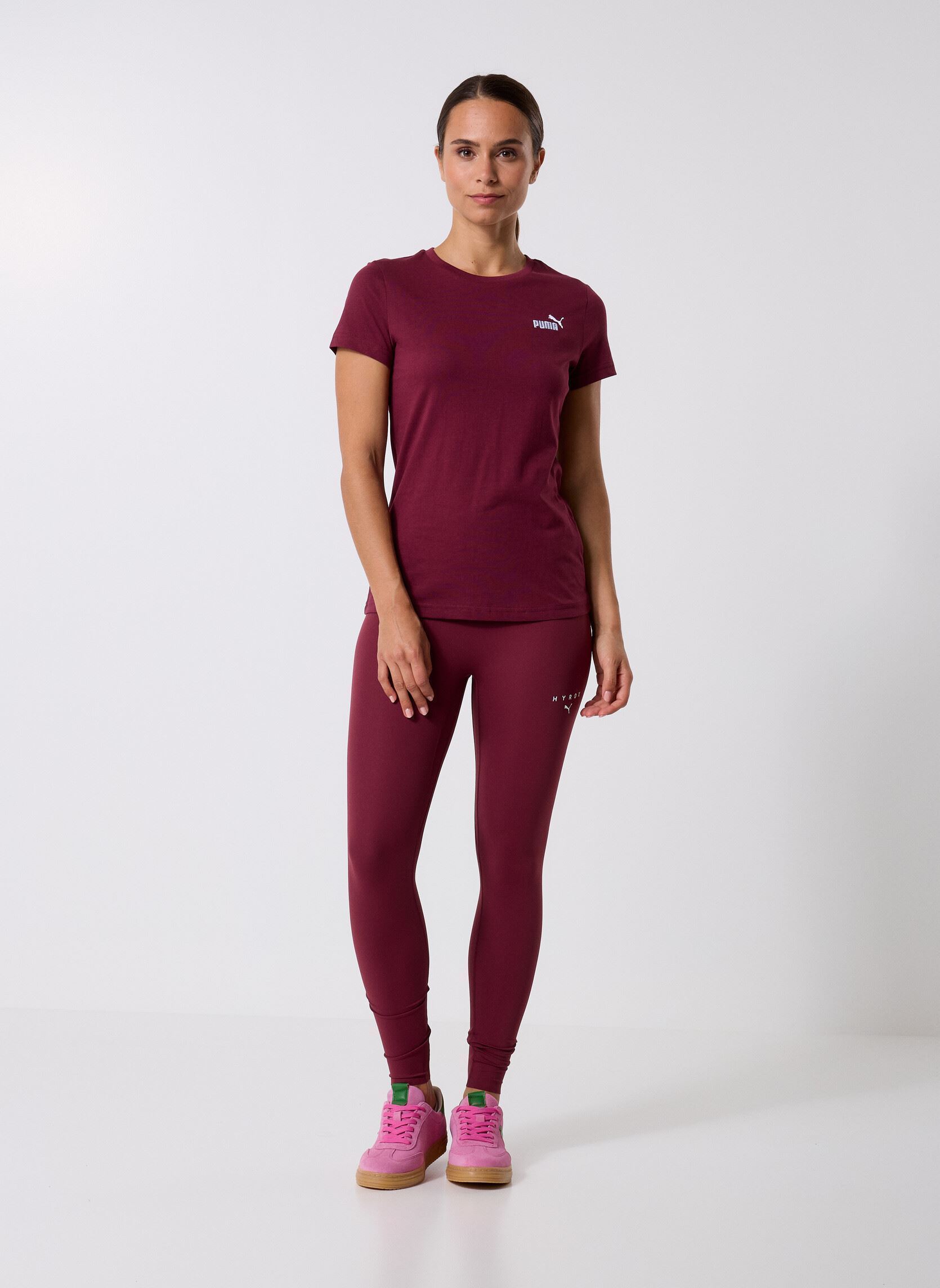 T-shirts met korte mouwen Ess Small No. 1 Logo Tee Women dames bordeaux Puma T-shirts met korte mouwen Ess Small No. 1 Logo Tee Women dames bordeaux RUBY SHIMMER