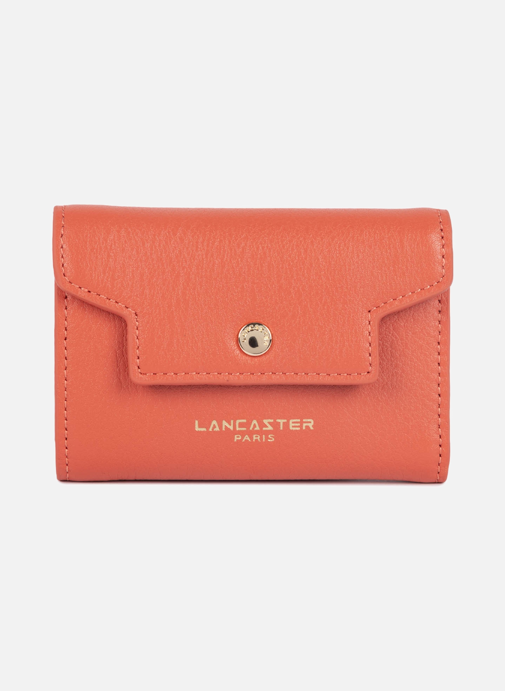 Portefeuille Fantaisie Orange Vif - Deux Volets, Pour Femme (Neuf Avec Légers Défauts)