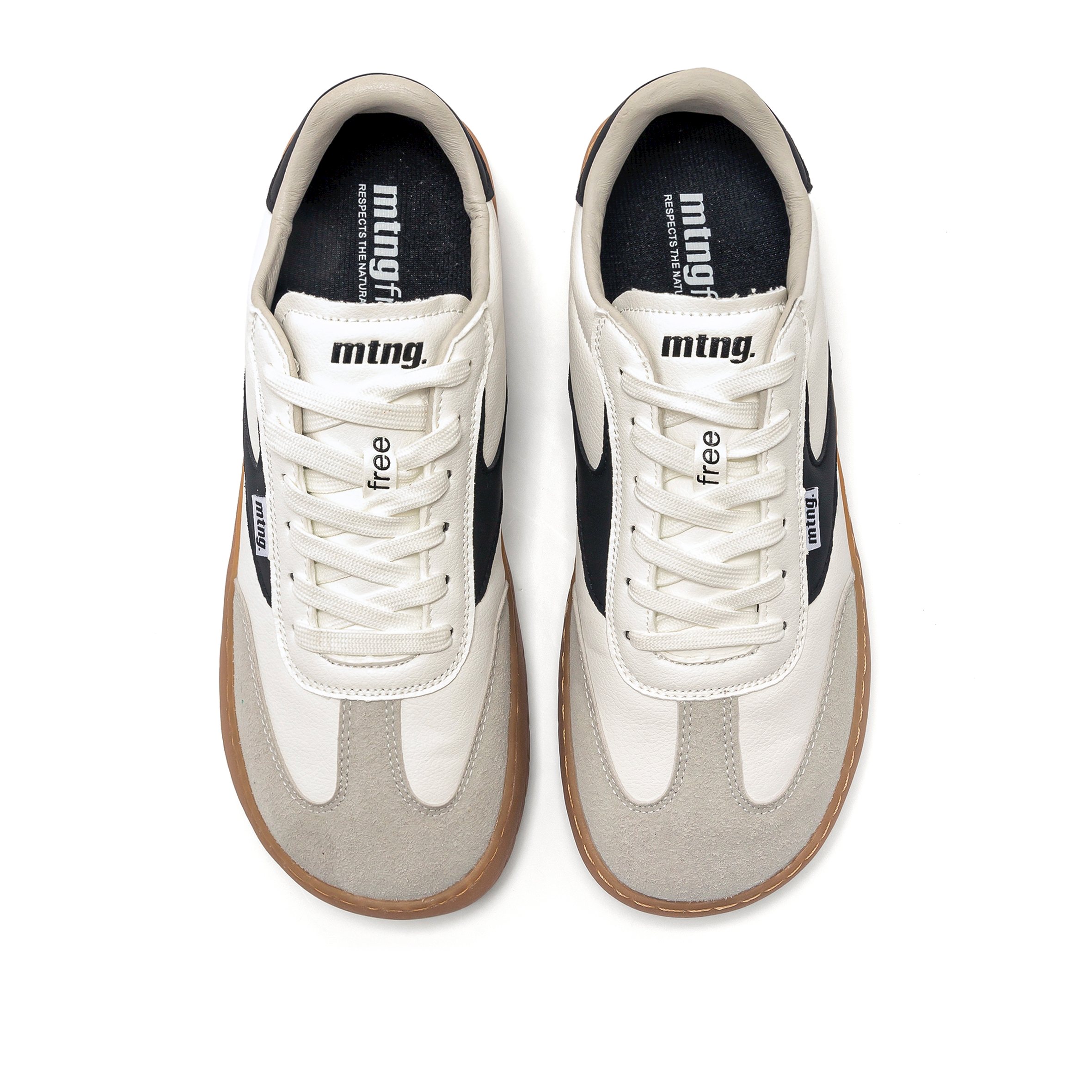 Baskets basses Sneakers Homme MTNG FREE GYM vert homme blanc MTNG Baskets basses Sneakers Homme MTNG FREE GYM vert homme blanc Blanc
