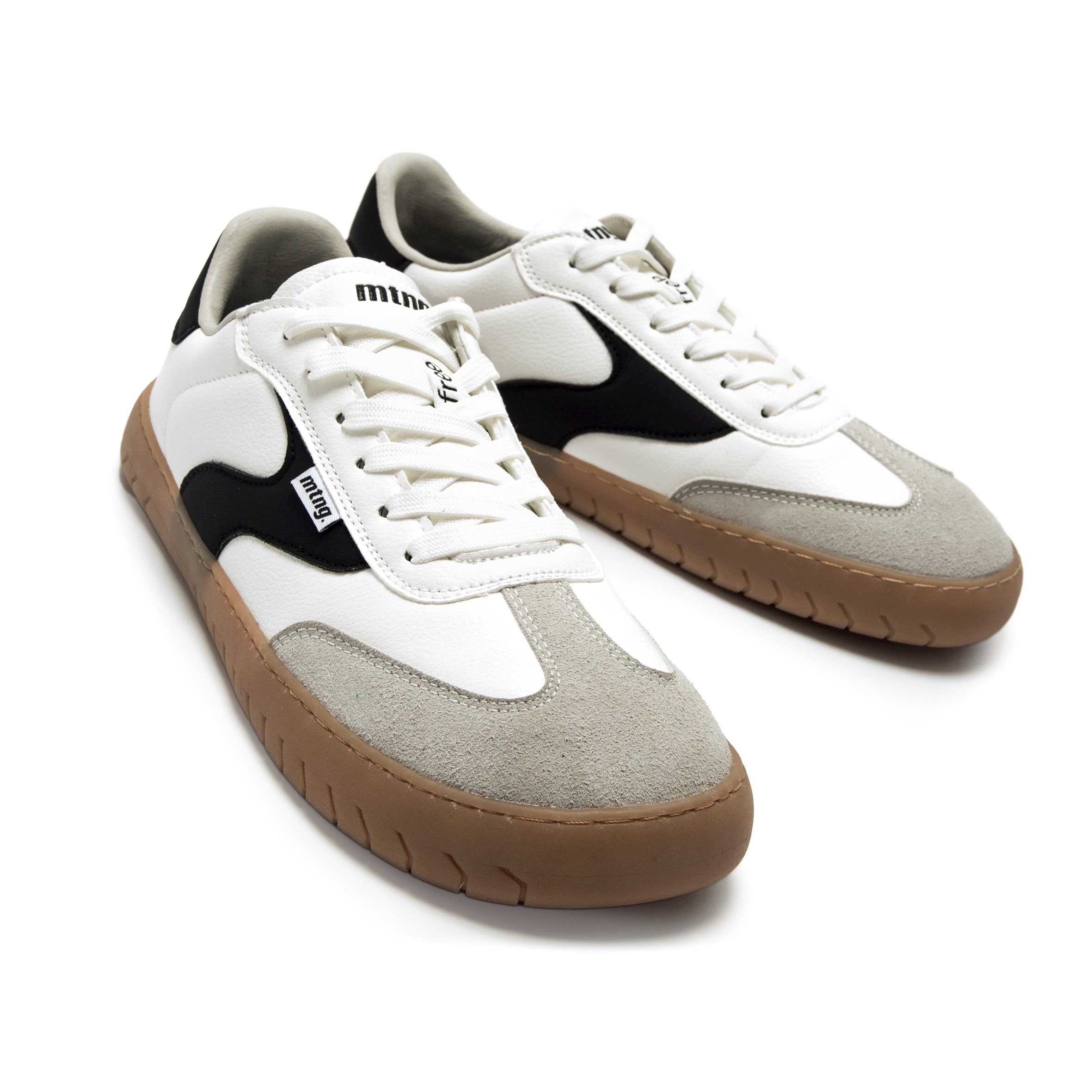 Baskets basses Sneakers Homme MTNG FREE GYM vert homme blanc MTNG Baskets basses Sneakers Homme MTNG FREE GYM vert homme blanc Blanc