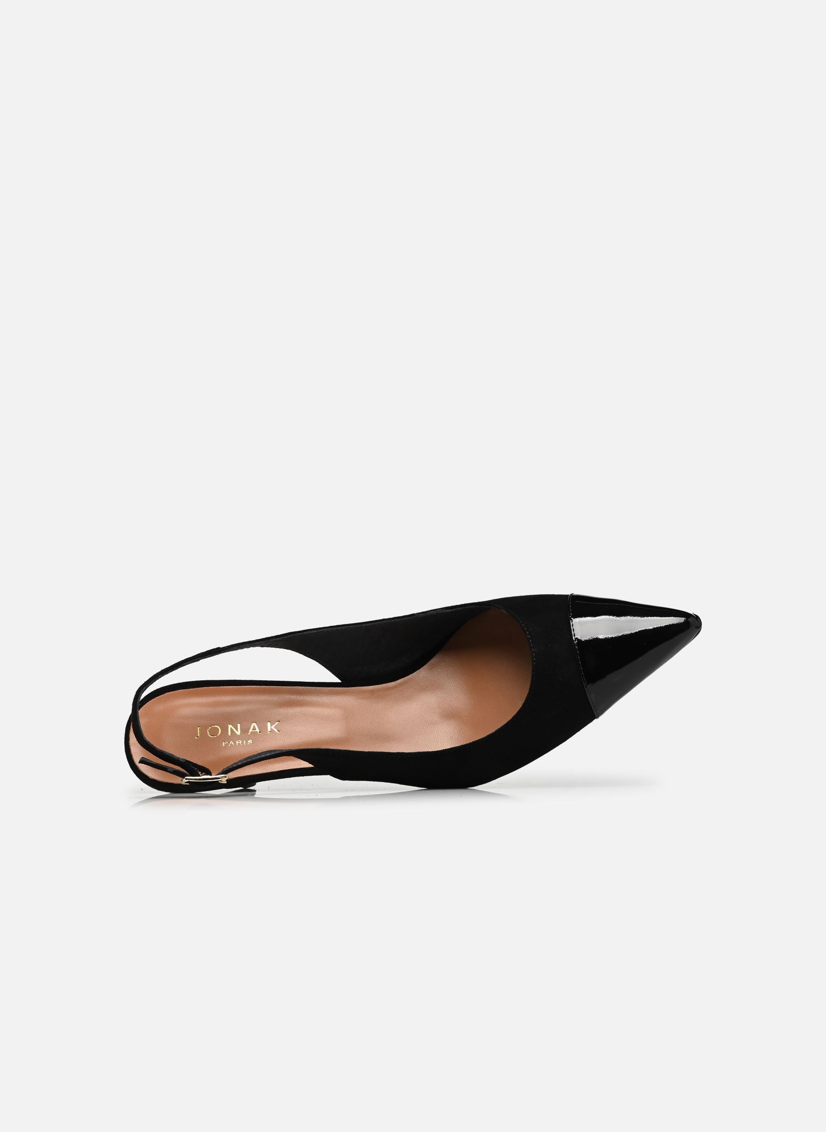 Slingback pumps DESTELLE dames zwart Jonak Slingback pumps DESTELLE dames zwart NOIR/NOIR