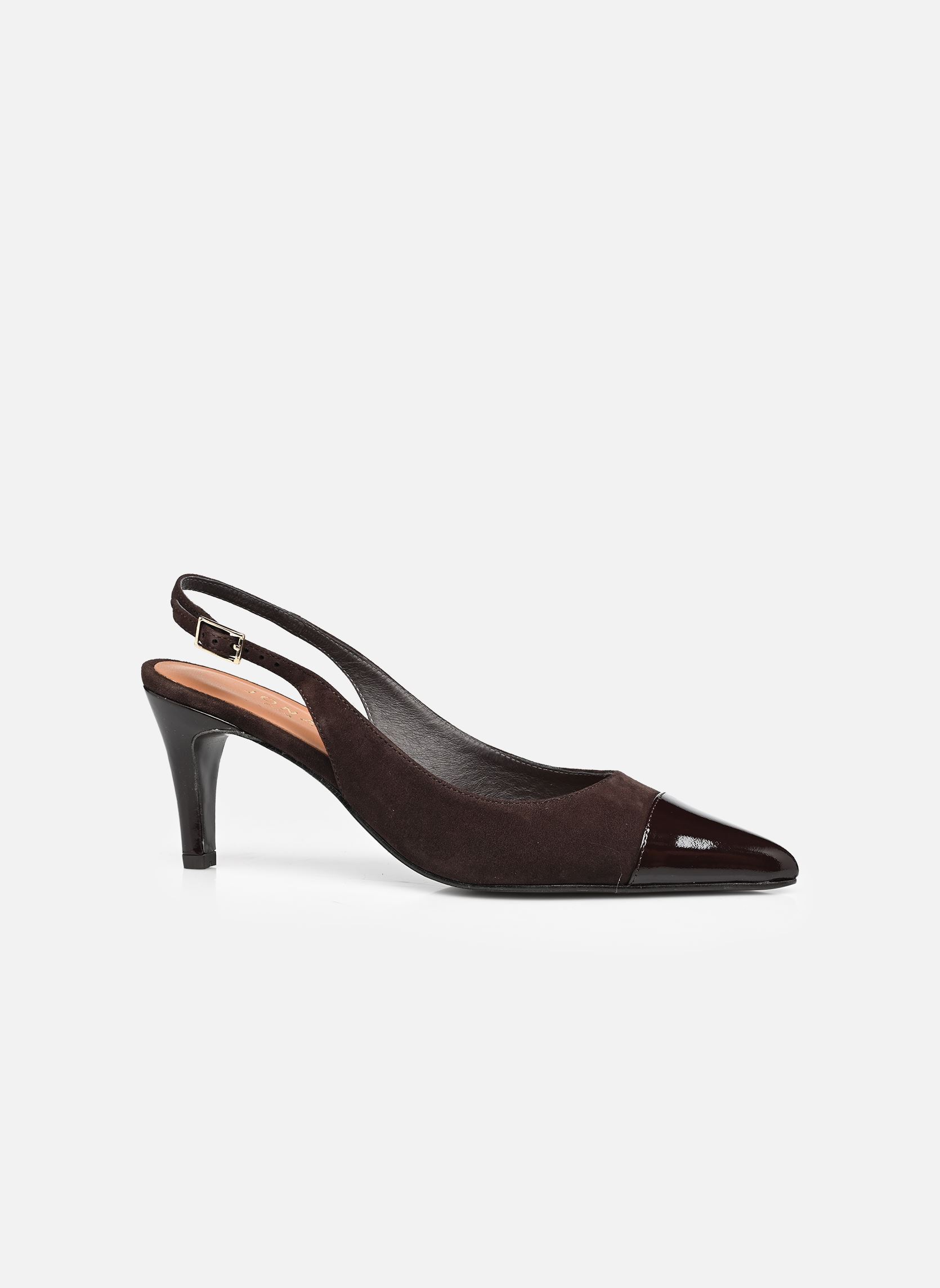 Slingback pumps DESTELLE dames bruin Jonak Slingback pumps DESTELLE dames bruin MARRON FONCÉ/MARRON FONCÉ
