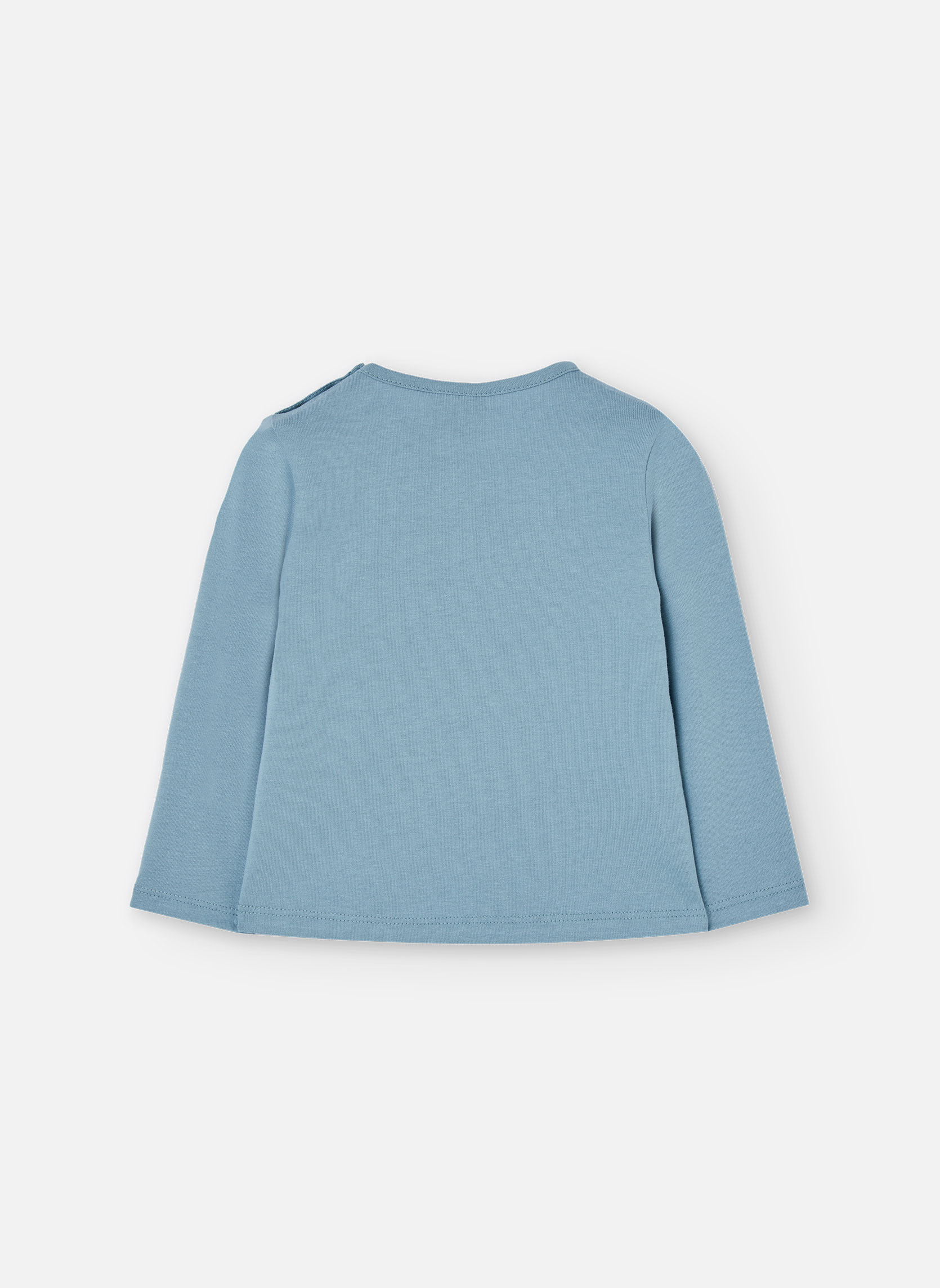 T-shirt fille Violetta Blanc BLEU FONCE BLEU FONCE - Prêt-à