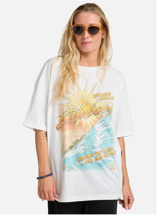 Billabong Débardeurs Where The Sun Collide femme blanc