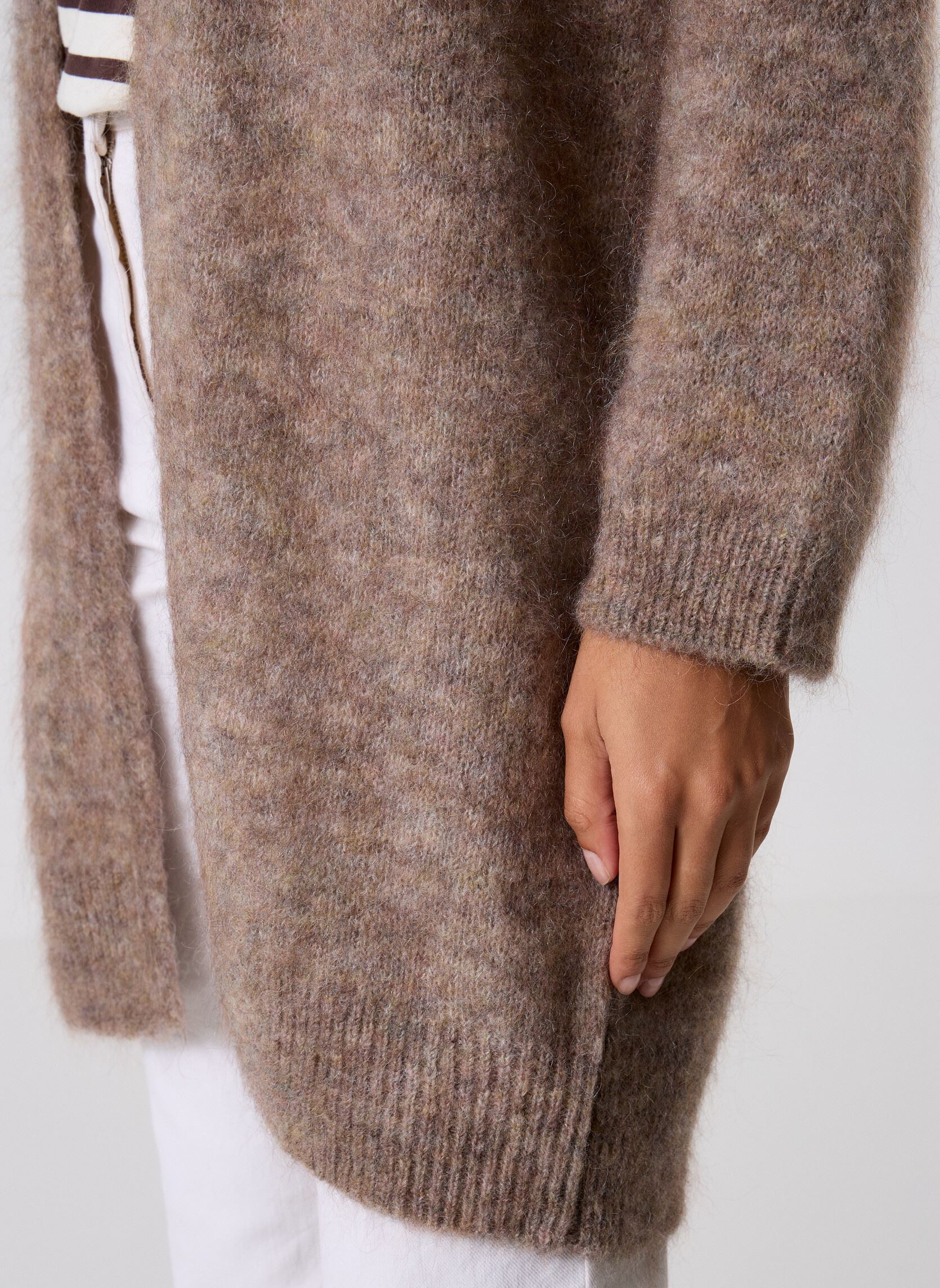 Vesten Alfa dames beige Des Petits Hauts Vesten Alfa dames beige LOUP
