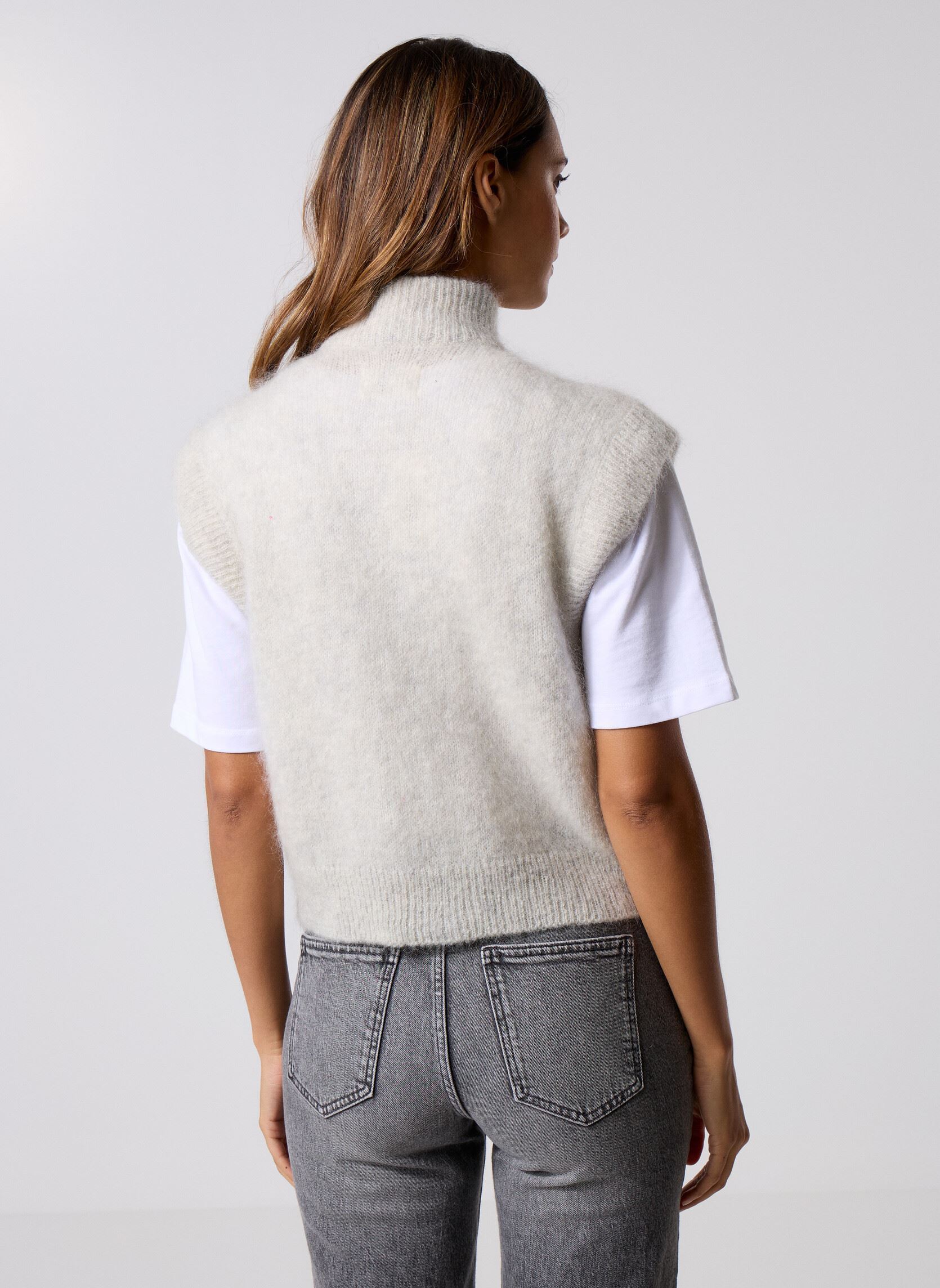 Vesten Alibou dames grijs Des Petits Hauts Vesten Alibou dames grijs Gris Chine