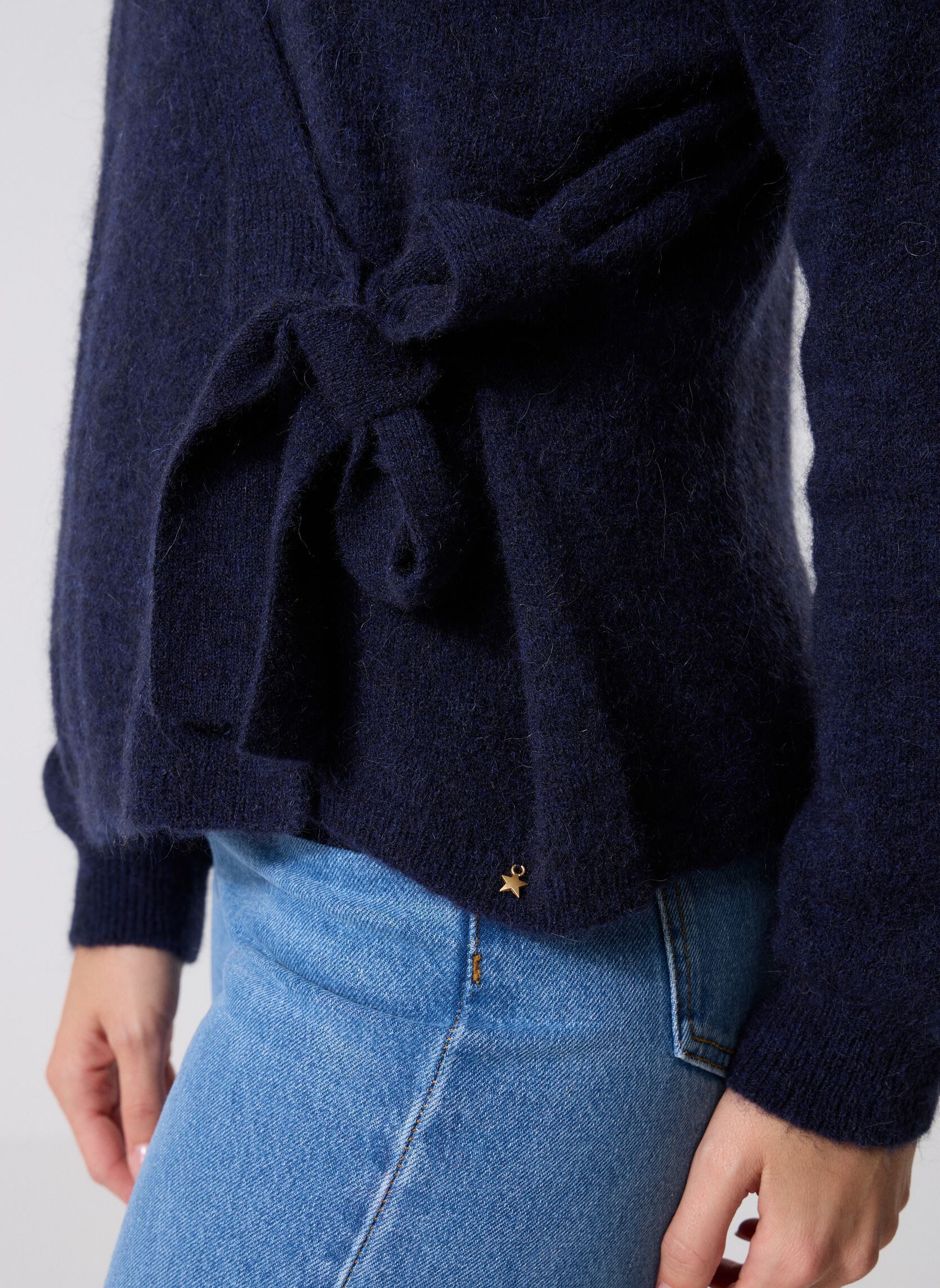 Vesten Berta dames blauw Des Petits Hauts Vesten Berta dames blauw Marine