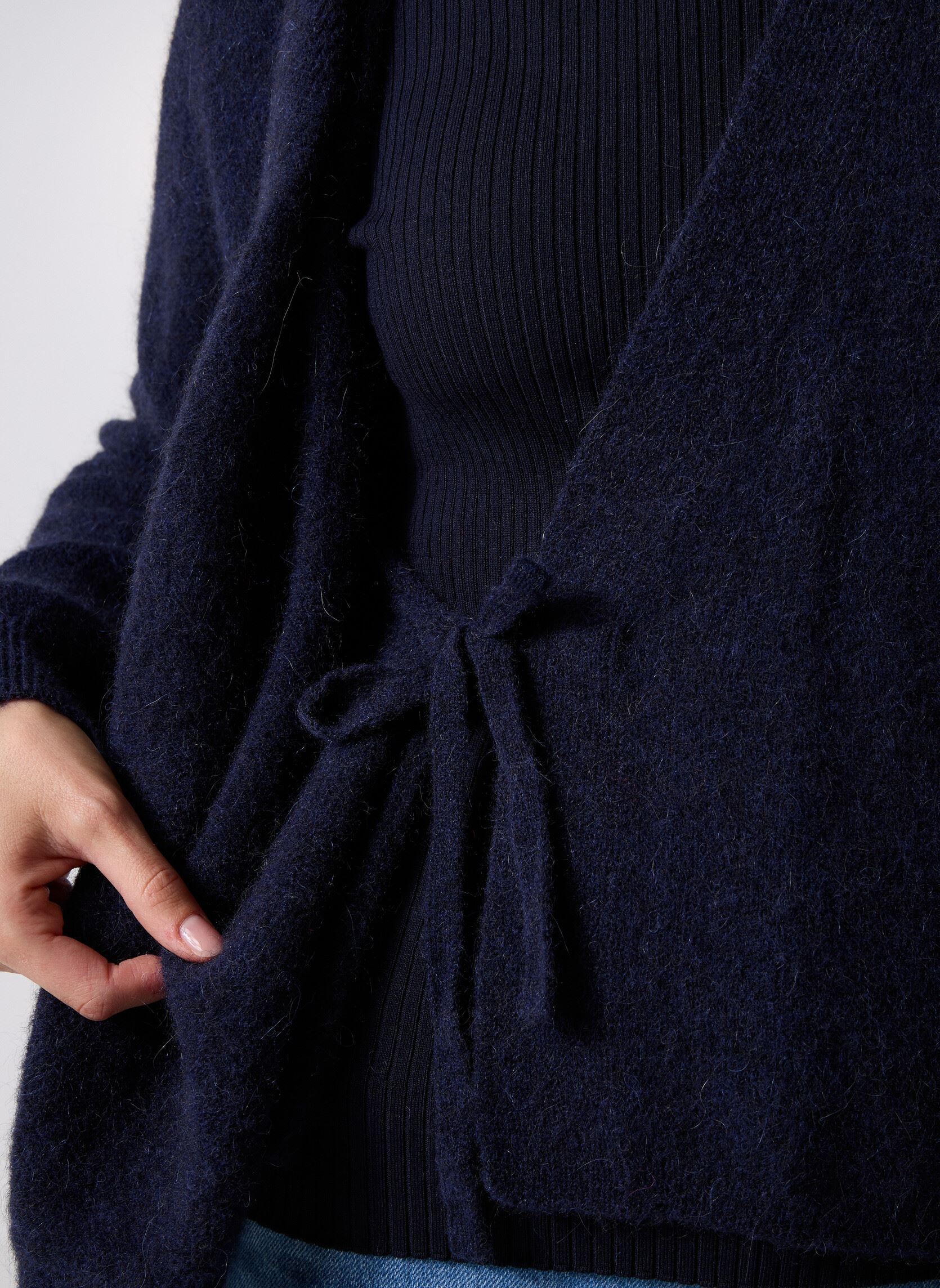 Vesten Berta dames blauw Des Petits Hauts Vesten Berta dames blauw Marine