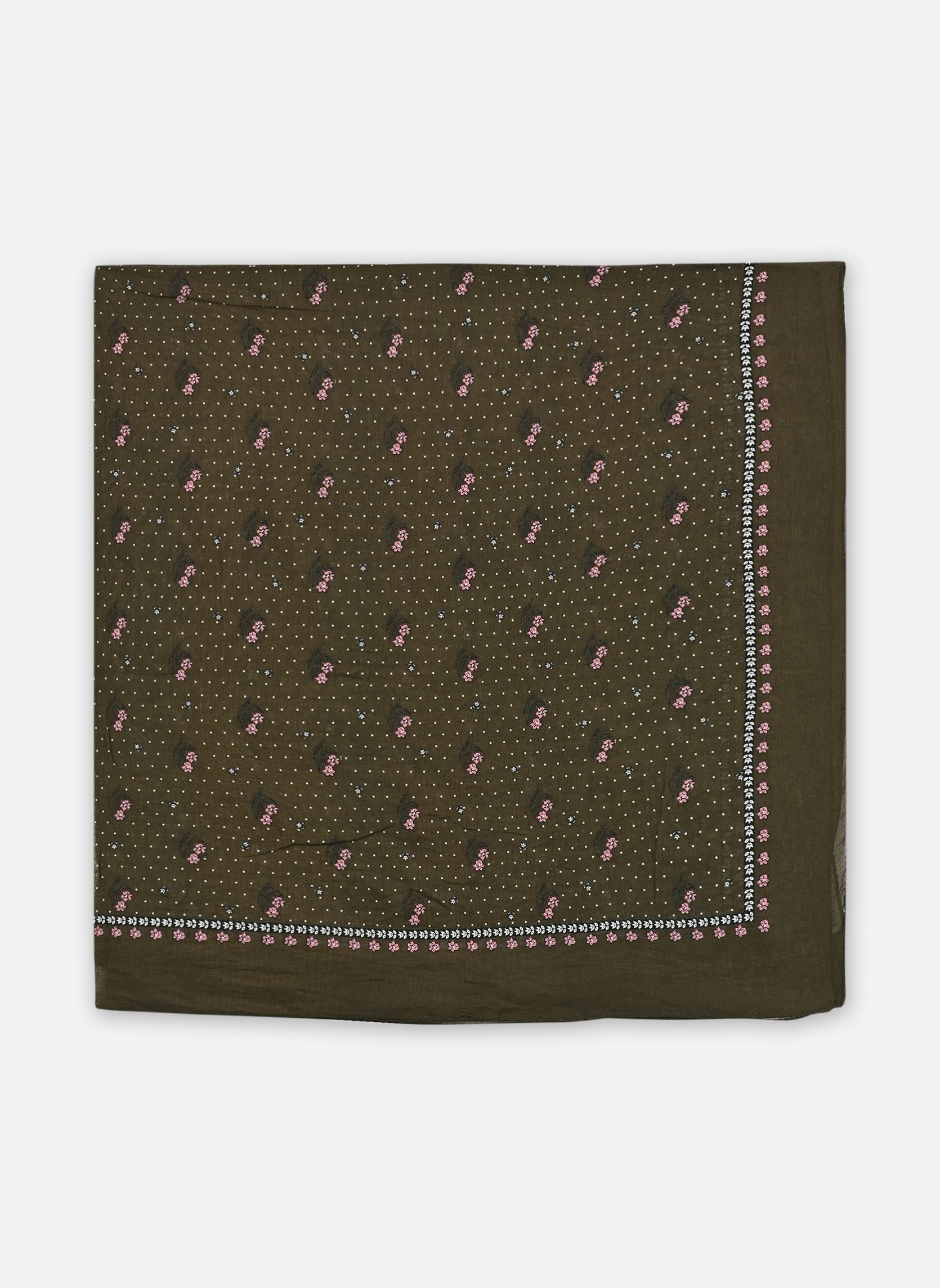 Sjaals Nymou dames meerkleurig Des Petits Hauts Sjaals Nymou dames meerkleurig Sesame Pickle
