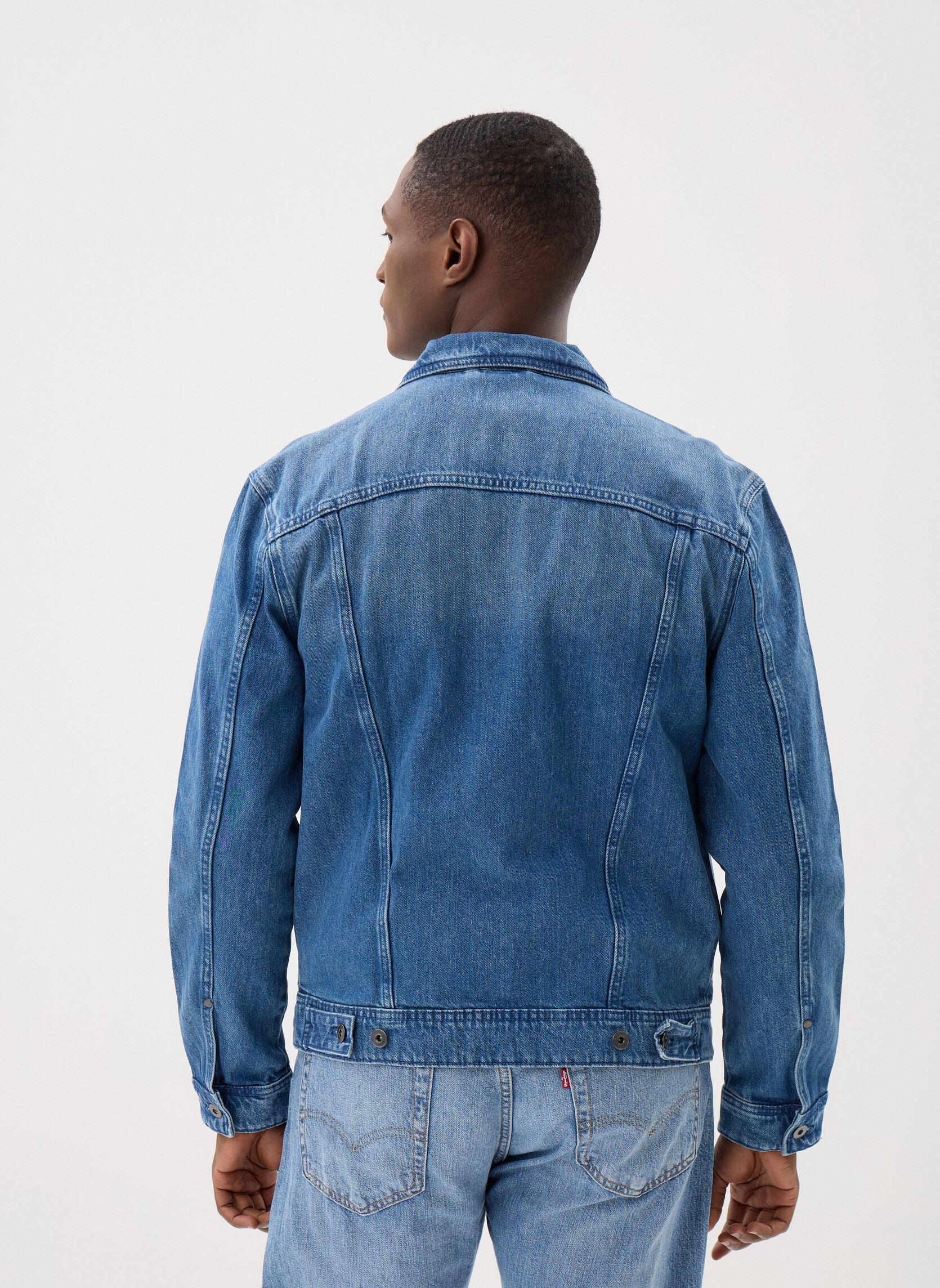 Vestes en jean VESTE-DENIM homme bleu Marvin&Co Vestes en jean VESTE-DENIM homme bleu DENIM DOUBLE STONE