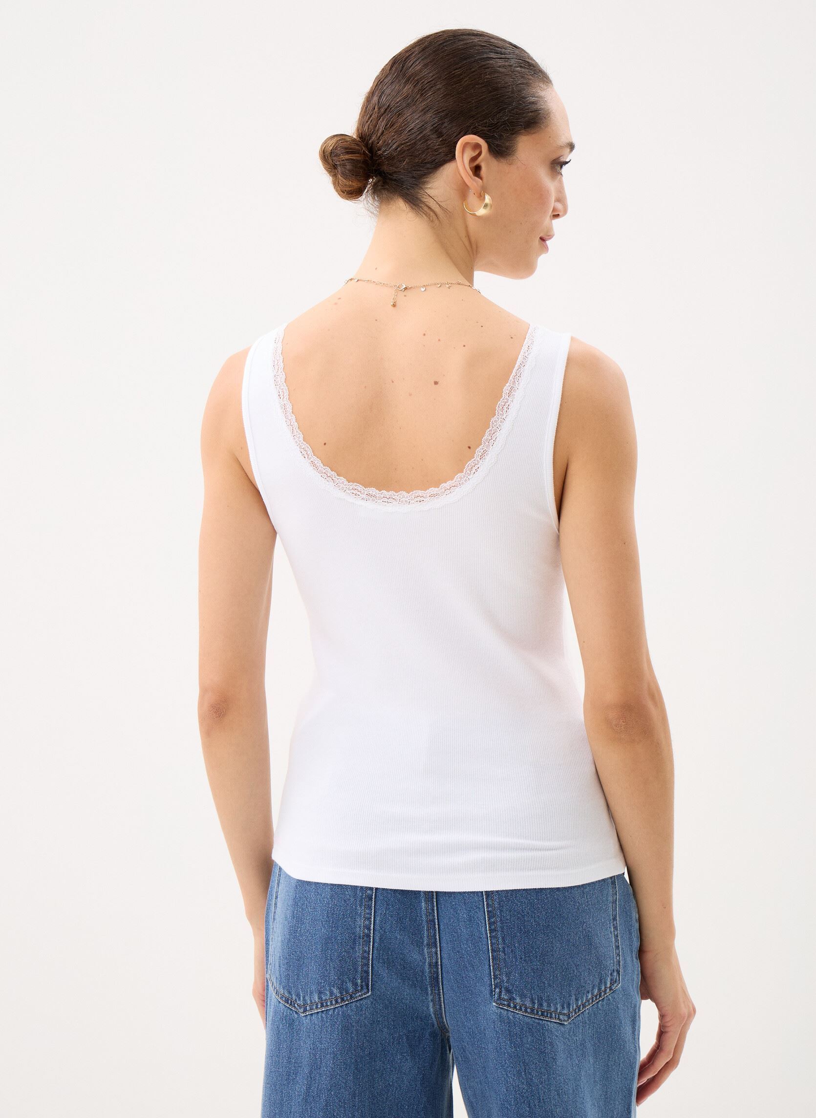 Tee-shirts manches courtes TDELPHIE femme blanc MADE BY Tee-shirts manches courtes TDELPHIE femme blanc BRIGHT WHITE