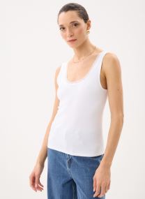 Tee-shirts manches courtes TDELPHIE femme blanc