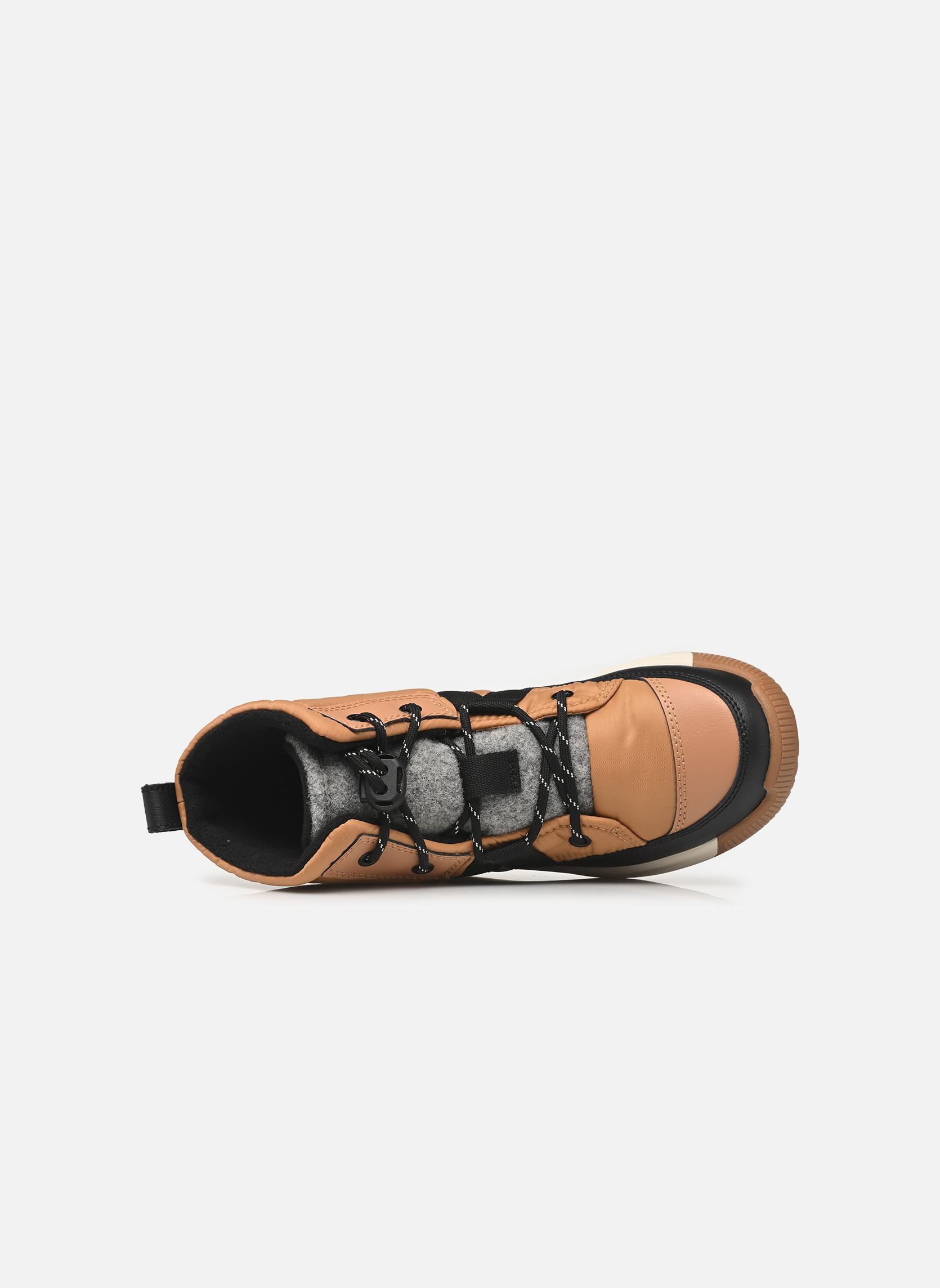 Bottes de neige YOUTH WHITNEY III MID WP marron Sorel Bottes de neige YOUTH WHITNEY III MID WP marron Tawny Buff, Black