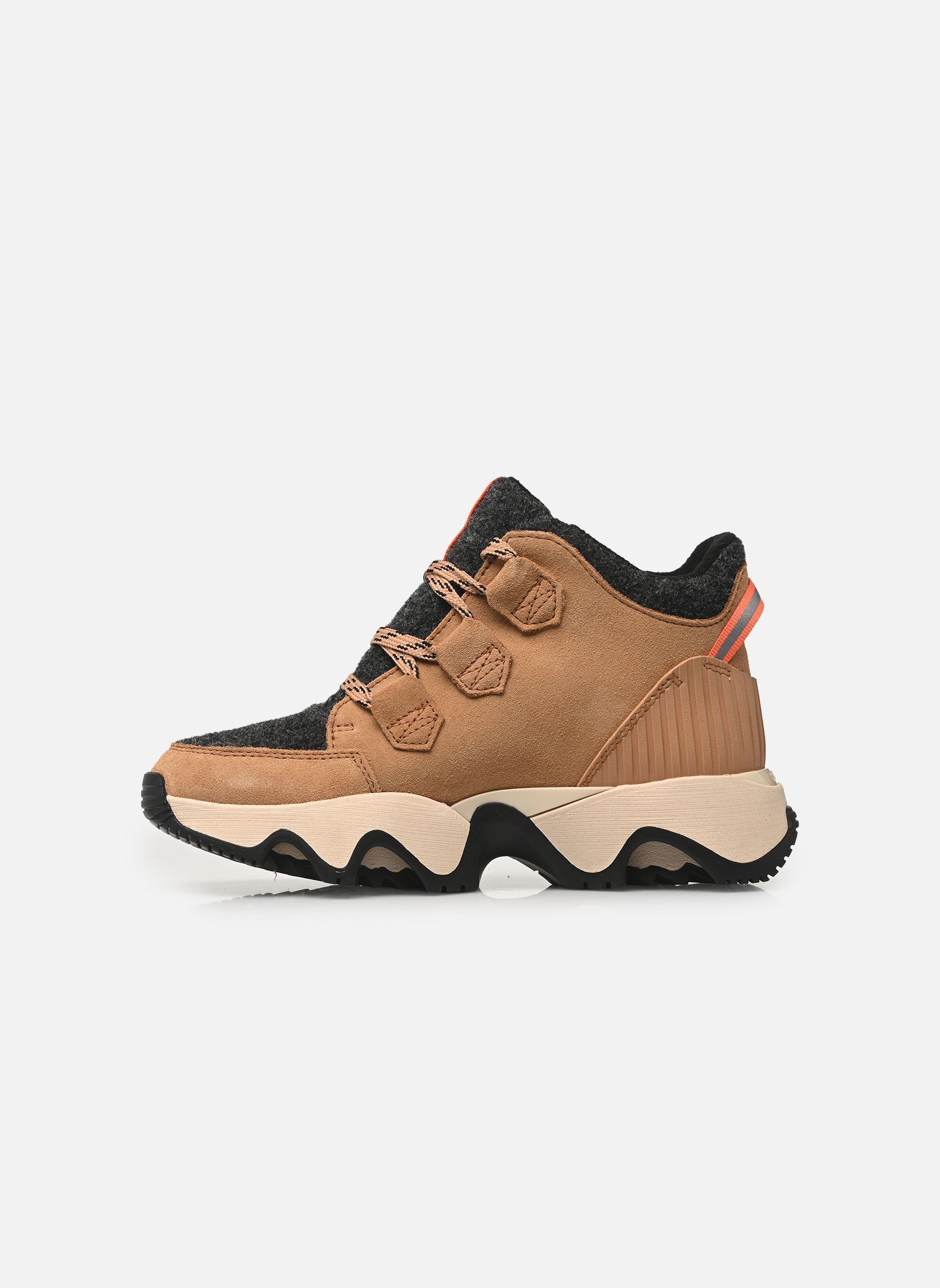 Veterlaarsjes KINETIC IMPACT CARIBOU PLUS WATERPROOF dames bruin Sorel Veterlaarsjes KINETIC IMPACT CARIBOU PLUS WATERPROOF dames bruin Tawny Buff, Black