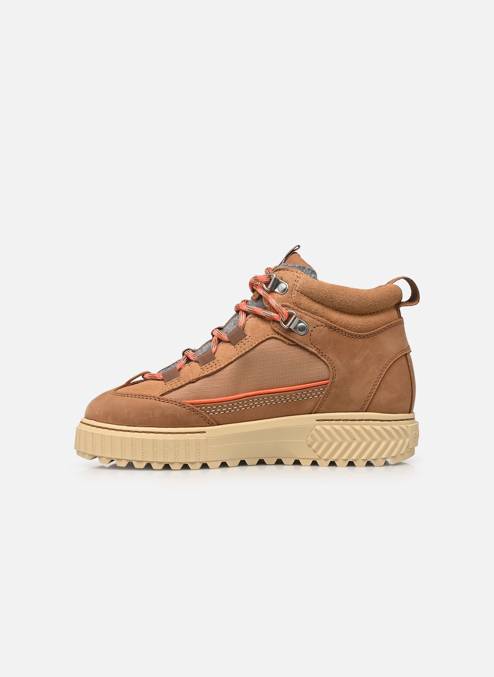 Gefütterte Stiefeletten ONA AVE PEAK BOOT WATERPROOF damen braun Sorel Gefütterte Stiefeletten ONA AVE PEAK BOOT WATERPROOF damen braun VELVET TAN, HONEY WHITE