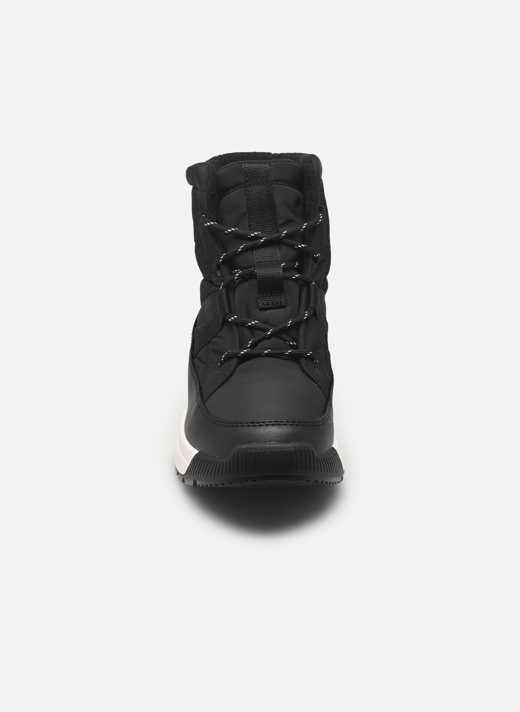 Gevoerde enkellaarsjes WHITNEY III MID WATERPROOF dames zwart Sorel Gevoerde enkellaarsjes WHITNEY III MID WATERPROOF dames zwart Black, Sea Salt
