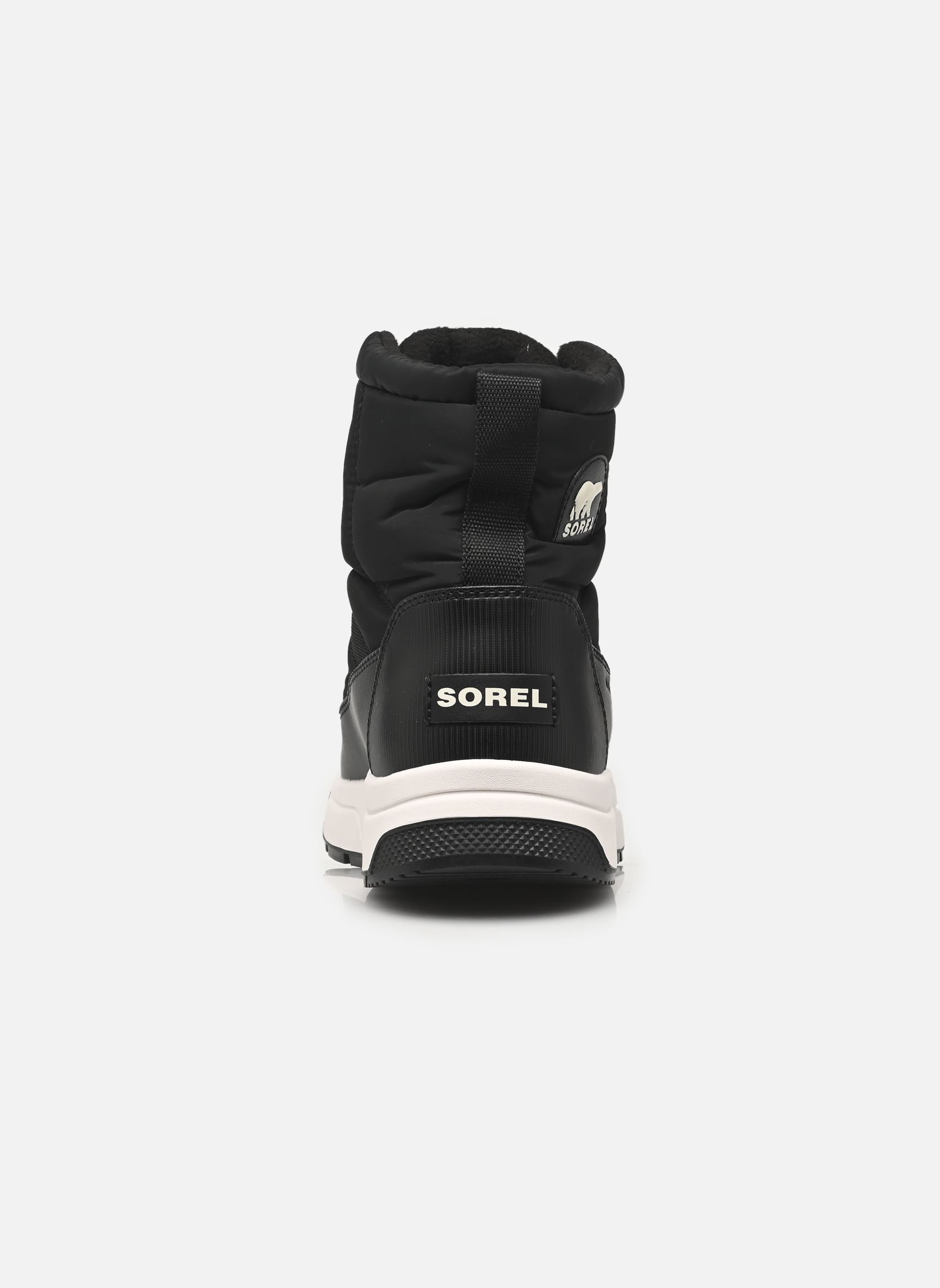 Gevoerde enkellaarsjes WHITNEY III MID WATERPROOF dames zwart Sorel Gevoerde enkellaarsjes WHITNEY III MID WATERPROOF dames zwart Black, Sea Salt