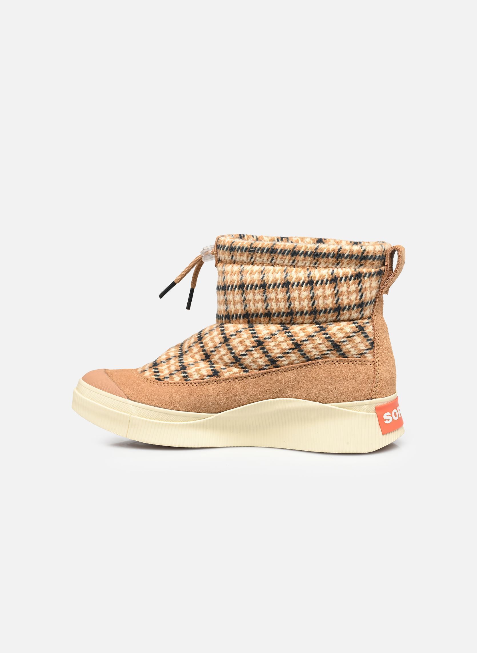 Gevoerde enkellaarsjes OUT N ABOUT IV PUFFY WATERPROOF dames bruin Sorel Gevoerde enkellaarsjes OUT N ABOUT IV PUFFY WATERPROOF dames bruin Tawny Buff, Night Shadow