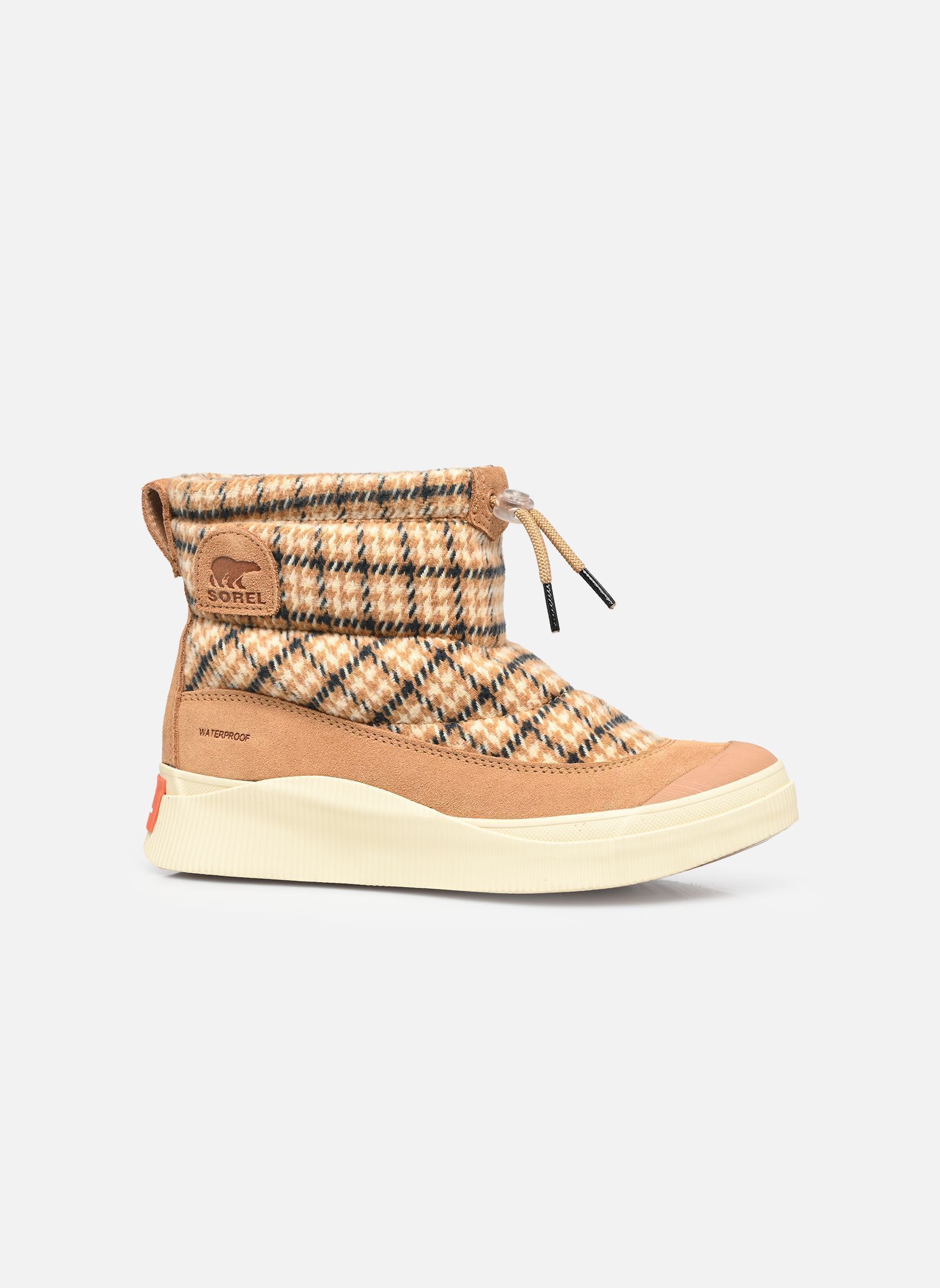 Gevoerde enkellaarsjes OUT N ABOUT IV PUFFY WATERPROOF dames bruin Sorel Gevoerde enkellaarsjes OUT N ABOUT IV PUFFY WATERPROOF dames bruin Tawny Buff, Night Shadow