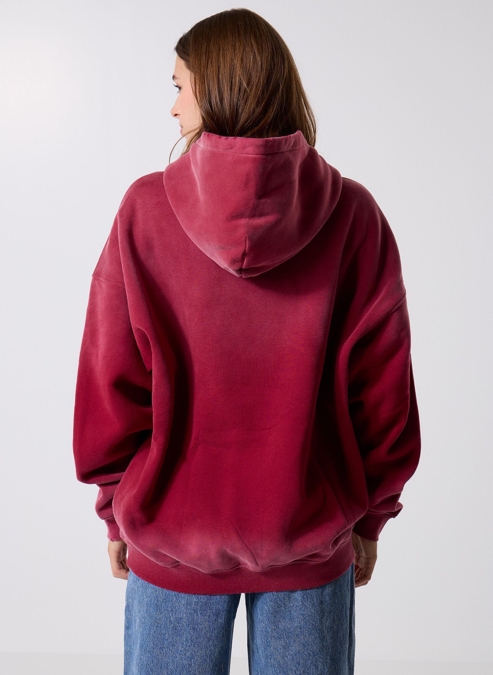 Sweats à capuche SWEATSHIRT SKYLER AXL femme bordeaux Newtone Sweats à capuche SWEATSHIRT SKYLER AXL femme bordeaux VINTAGERED