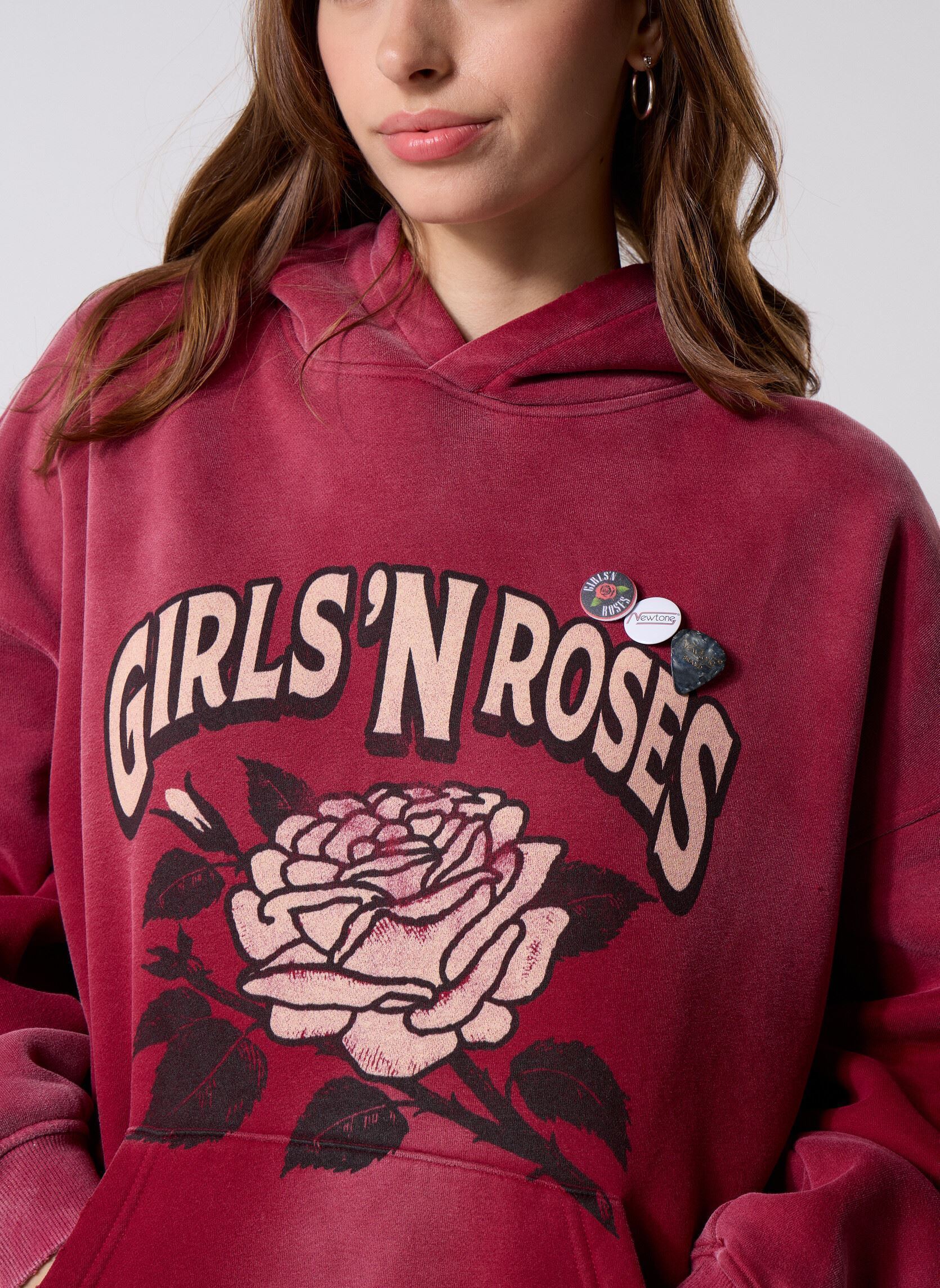 Sweats à capuche SWEATSHIRT SKYLER AXL femme bordeaux Newtone Sweats à capuche SWEATSHIRT SKYLER AXL femme bordeaux VINTAGERED