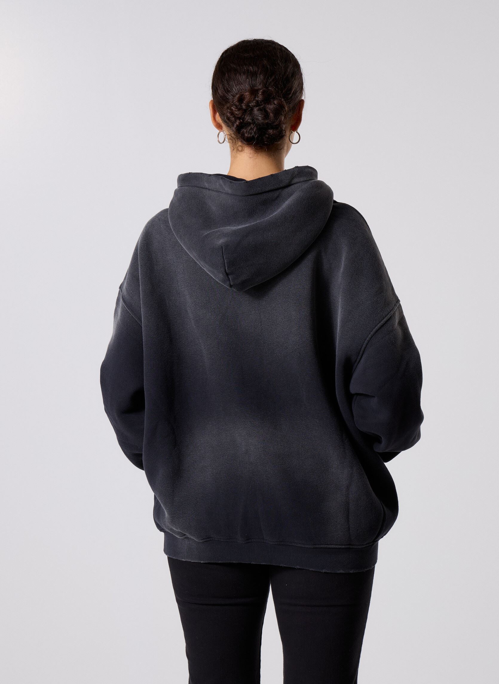 Kapuzenpullover SWEATSHIRT SKYLER BAKERS damen schwarz Newtone Kapuzenpullover SWEATSHIRT SKYLER BAKERS damen schwarz VINTAGEBLACK