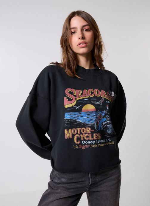 Newtone Sweater SWEATSHIRT PORTER SEACOAST dames zwart
